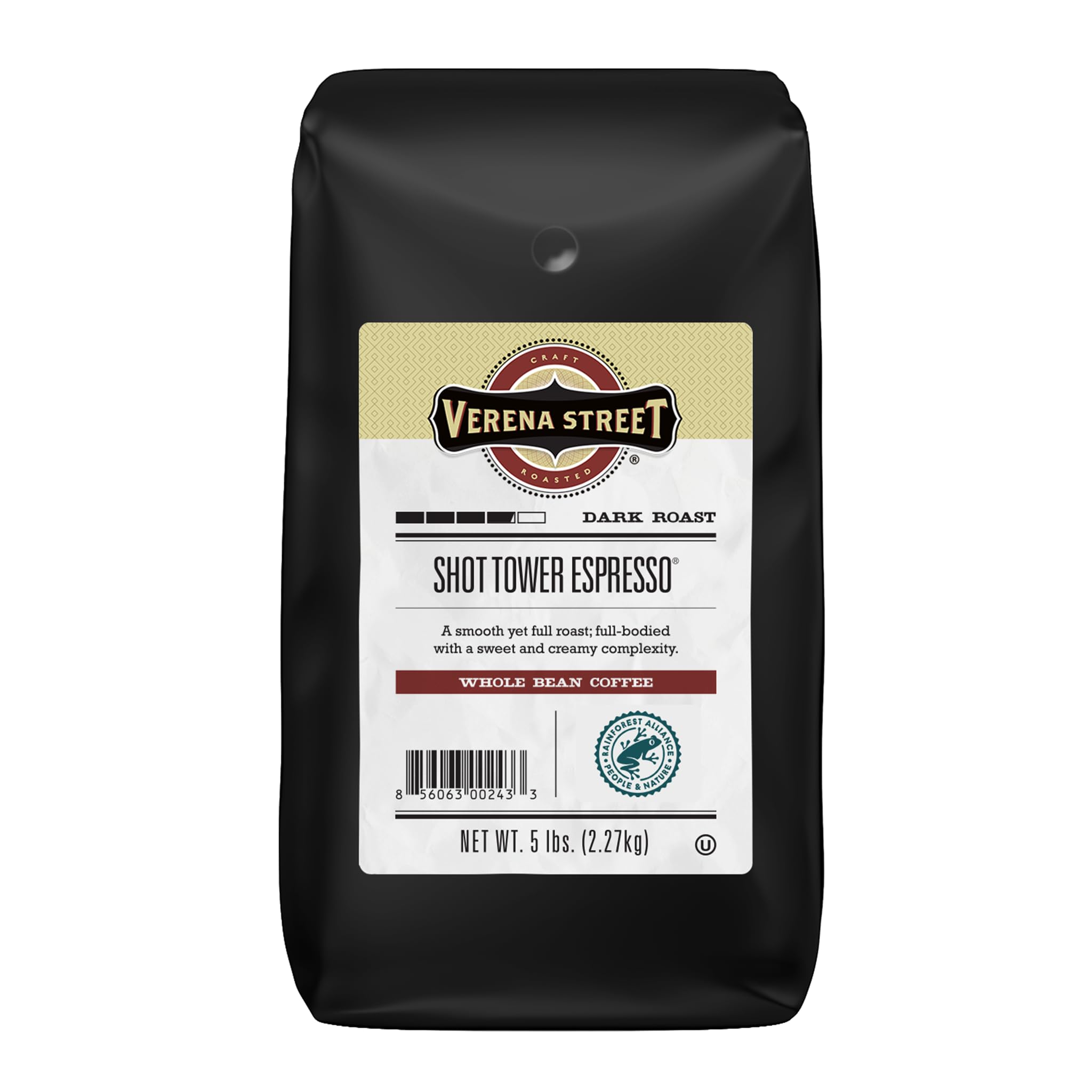 Verena Street 5 Pound Espresso Beans, Shot Tower...