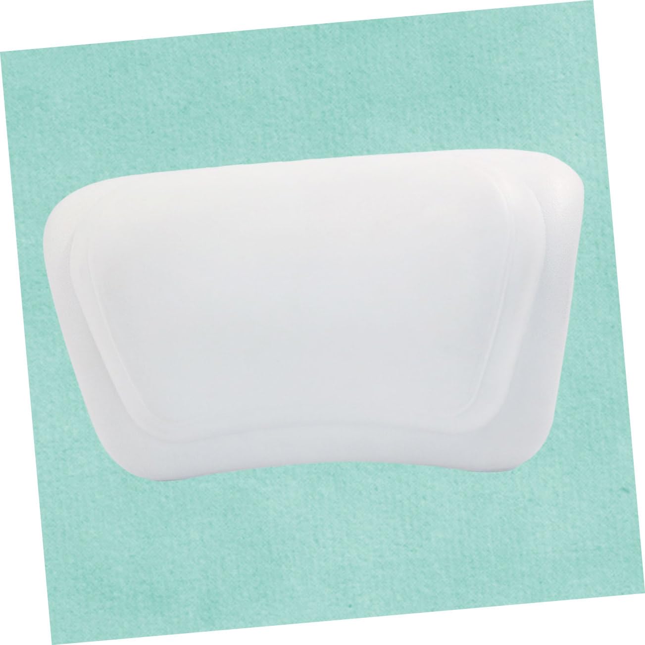 Cuscino Bagno PU con Ventose Cuscino per Bagno Morbido Spa e Colore