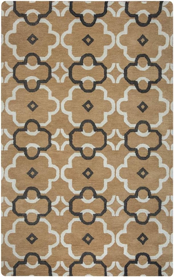 Gatney Rugs Marshall Area Rug OP8959 Camel Diamonds Wool 2