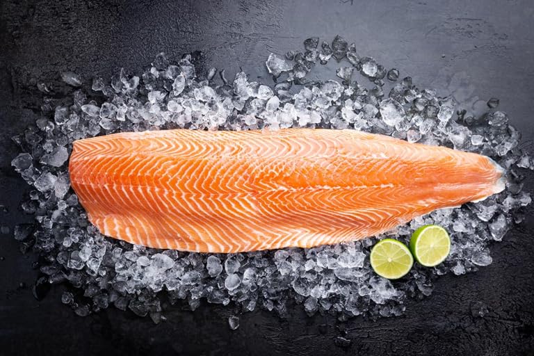 Lachsfilet | Lachs | ohne Gräten | Norweger Ware | 1000g | Beste Qualität | vakuumverpackt | delishopper