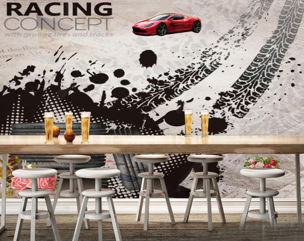 Papier peint intissé XXL 400x280 cm pour grand poster mural de salon