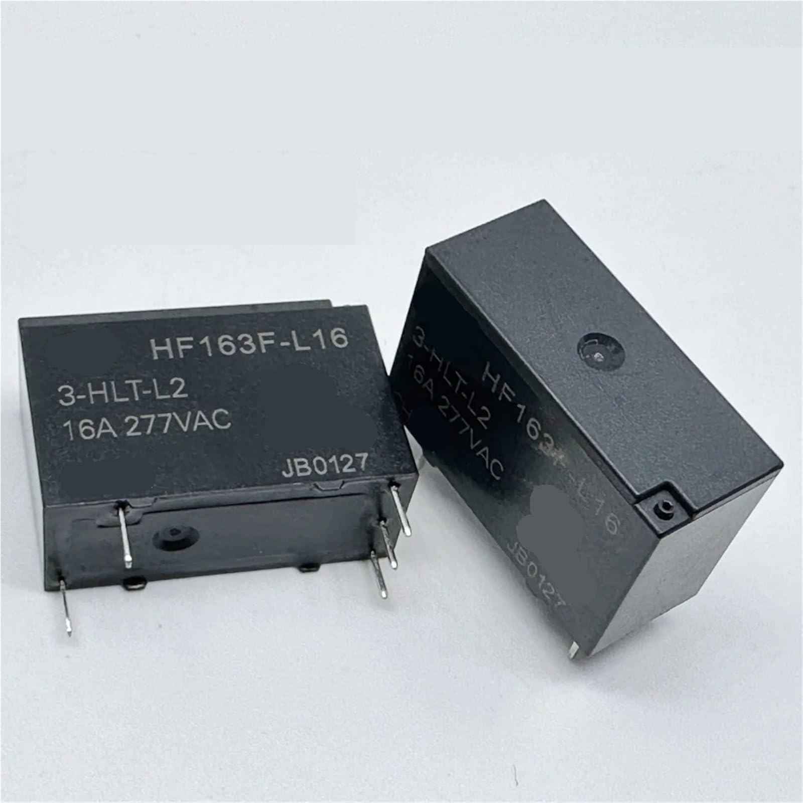 Relé HF163F-L16 3-HLT-L2 interruptor electromagnético PCB 3V CC mini con 5 terminales 4