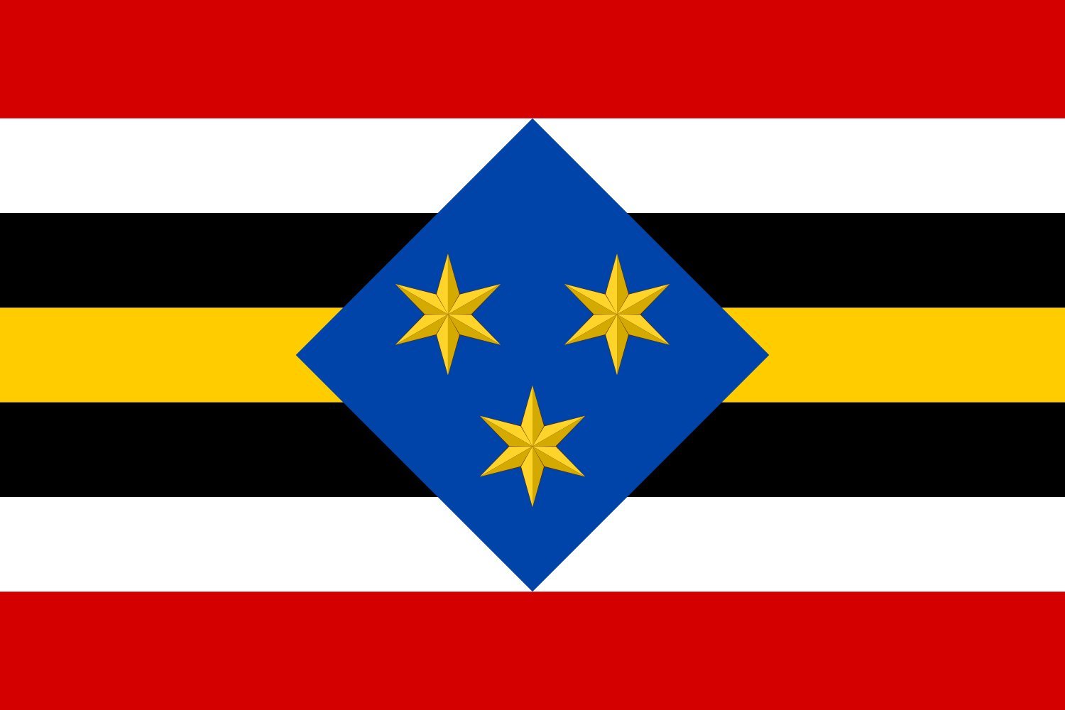 Drapeau large Ptení de haute qualité aux finitions textiles supérieures