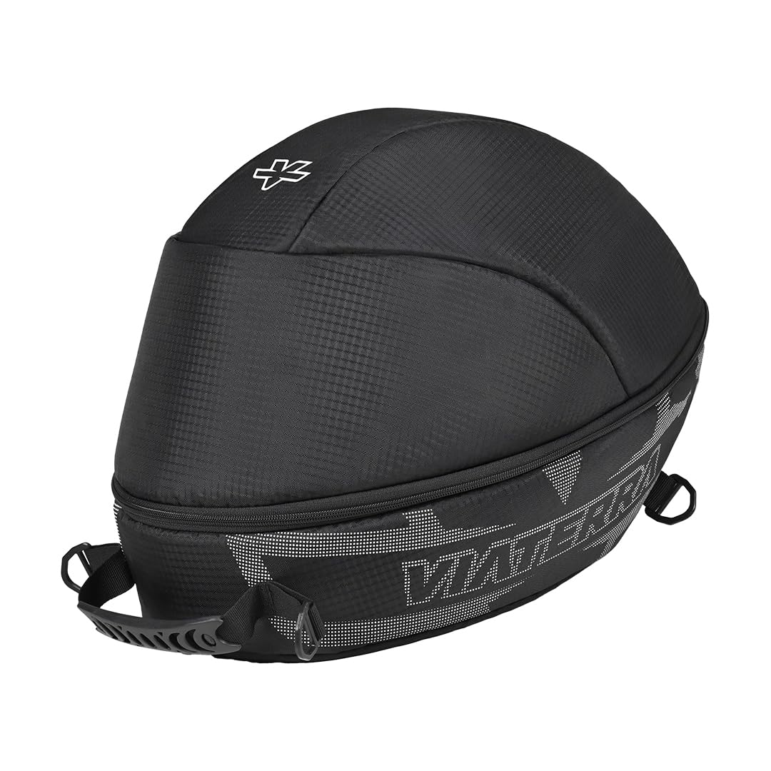 ViaTerra Motorcycle Riding Helmet Bag I Avoid Scratches & Dirt on Helmet Visor I for Safe Carry & Storage of Motorcycle Helmet I Soft Fleece Lined with Foam Padding