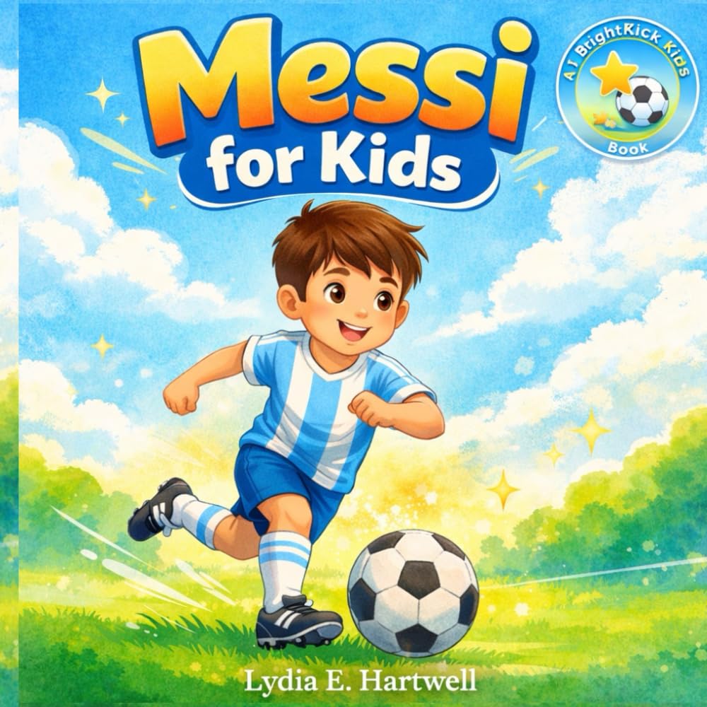 Messi for Kids: Life Lessons for Young Readers: An Inspiring Soccer Biography About Confidence, Hard Work, and Believing in Yourself.