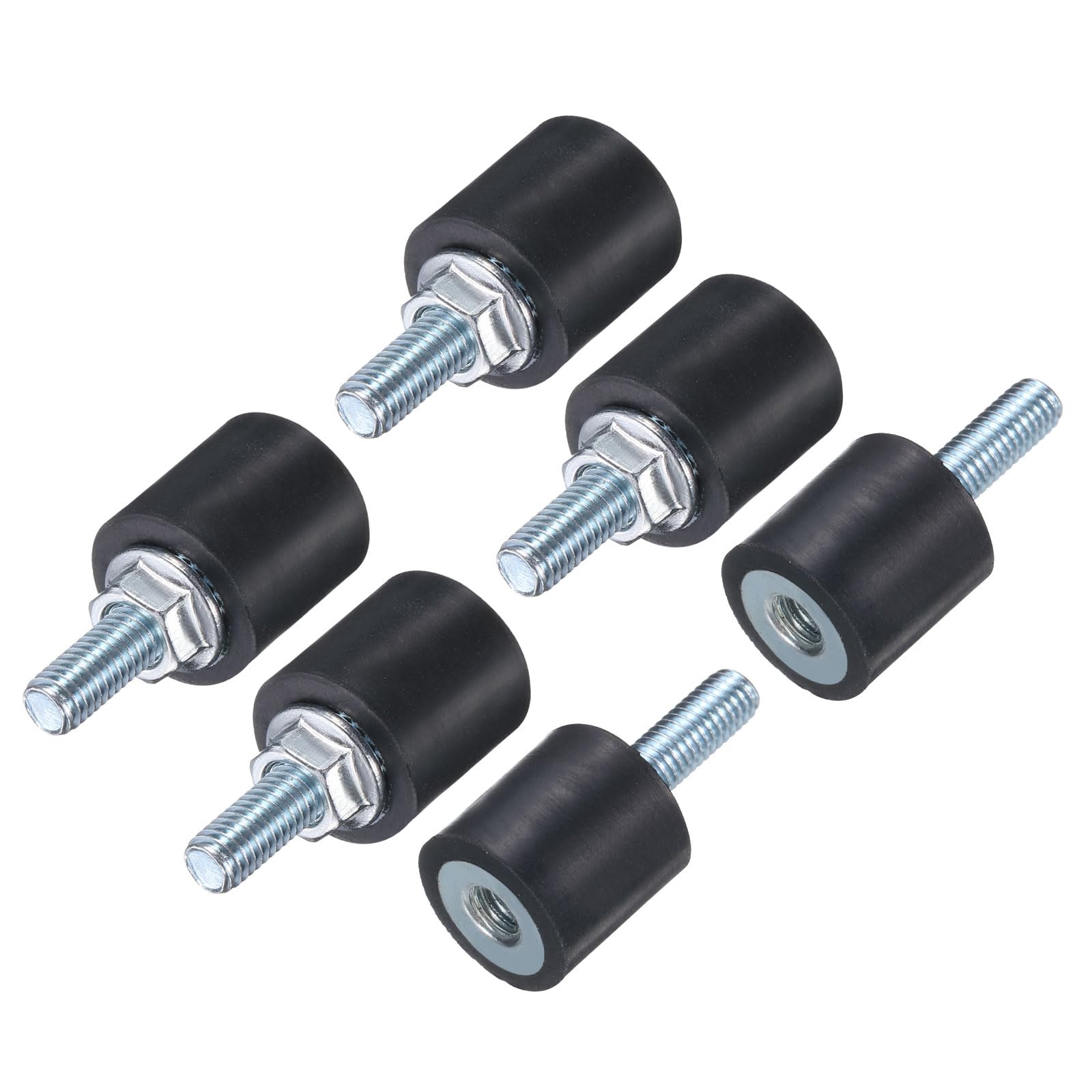 uxcell 4pcs M4x10mm Rubber Isolator Mounts with Studs 15x15mm — Amazon image 28