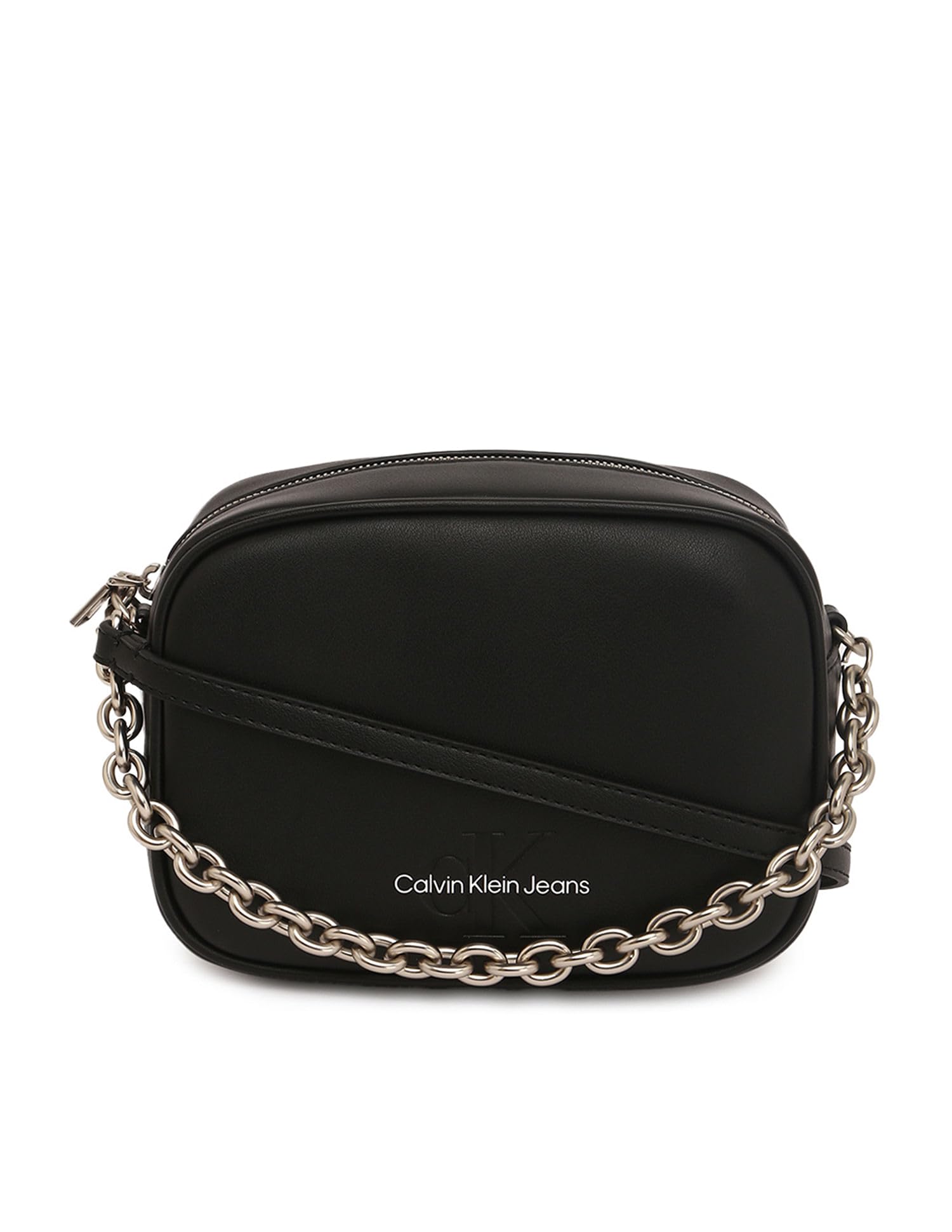 Calvin Klein Jeans Borsa donna CK tracolla articolo K60K610564 sculpted camera bagi chain - cm.19 x 14 x 8 (circa)