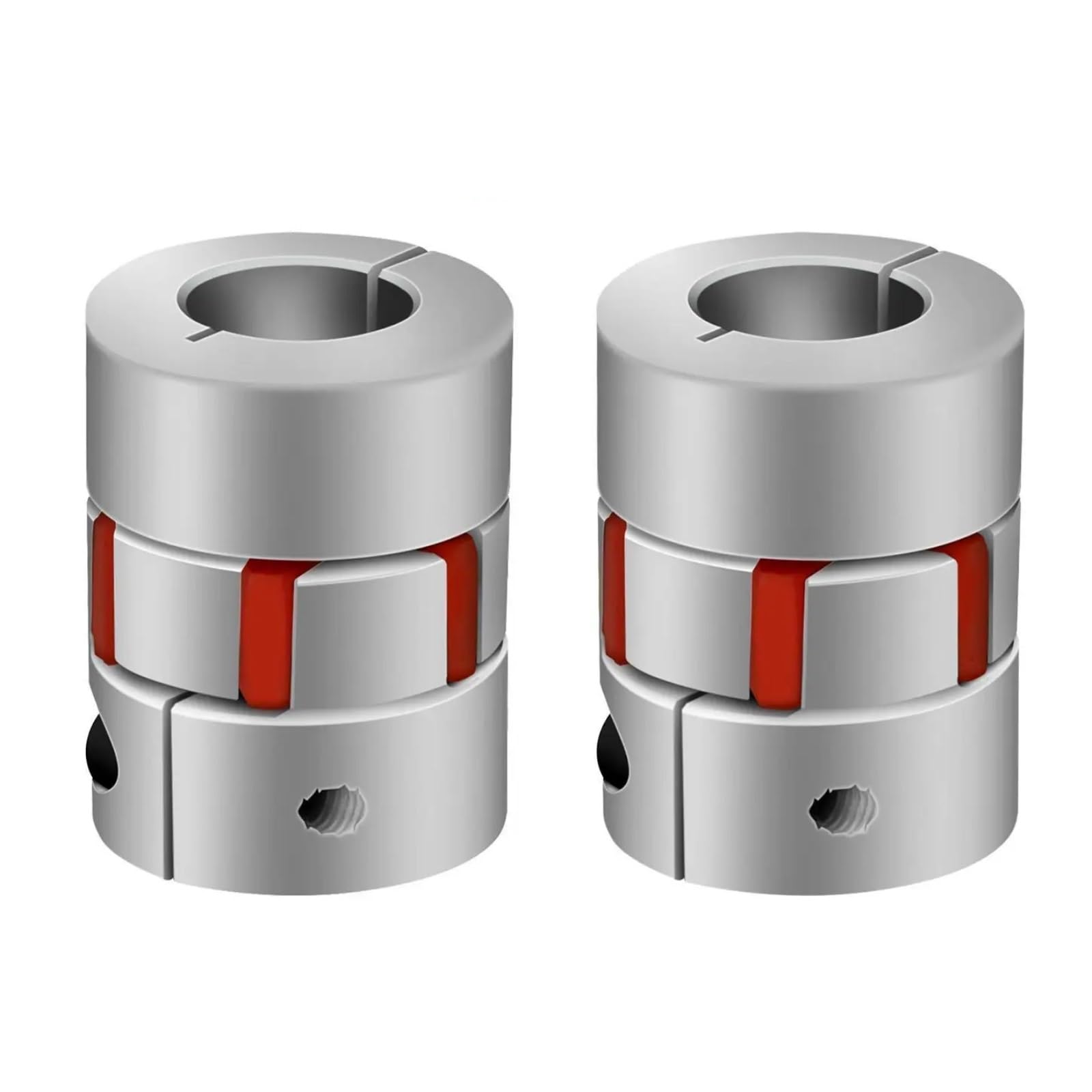 Accouplement élastique Flexible, Pince à Prunier Flexible série CF-03/BW D30L40, 1 pièce, Taille d'arbre de coupleur, mâchoire CNC, couplage 8/10/12/14/16mm(6x6.35)