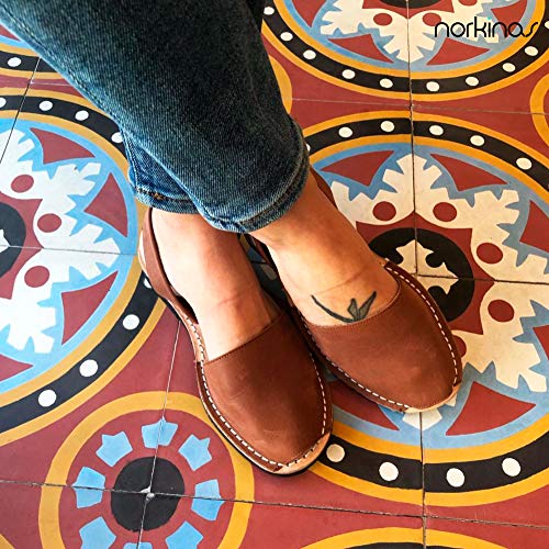 Image of Norkinas Women's Flat, Handmade, Eco-Friendly Avarcas