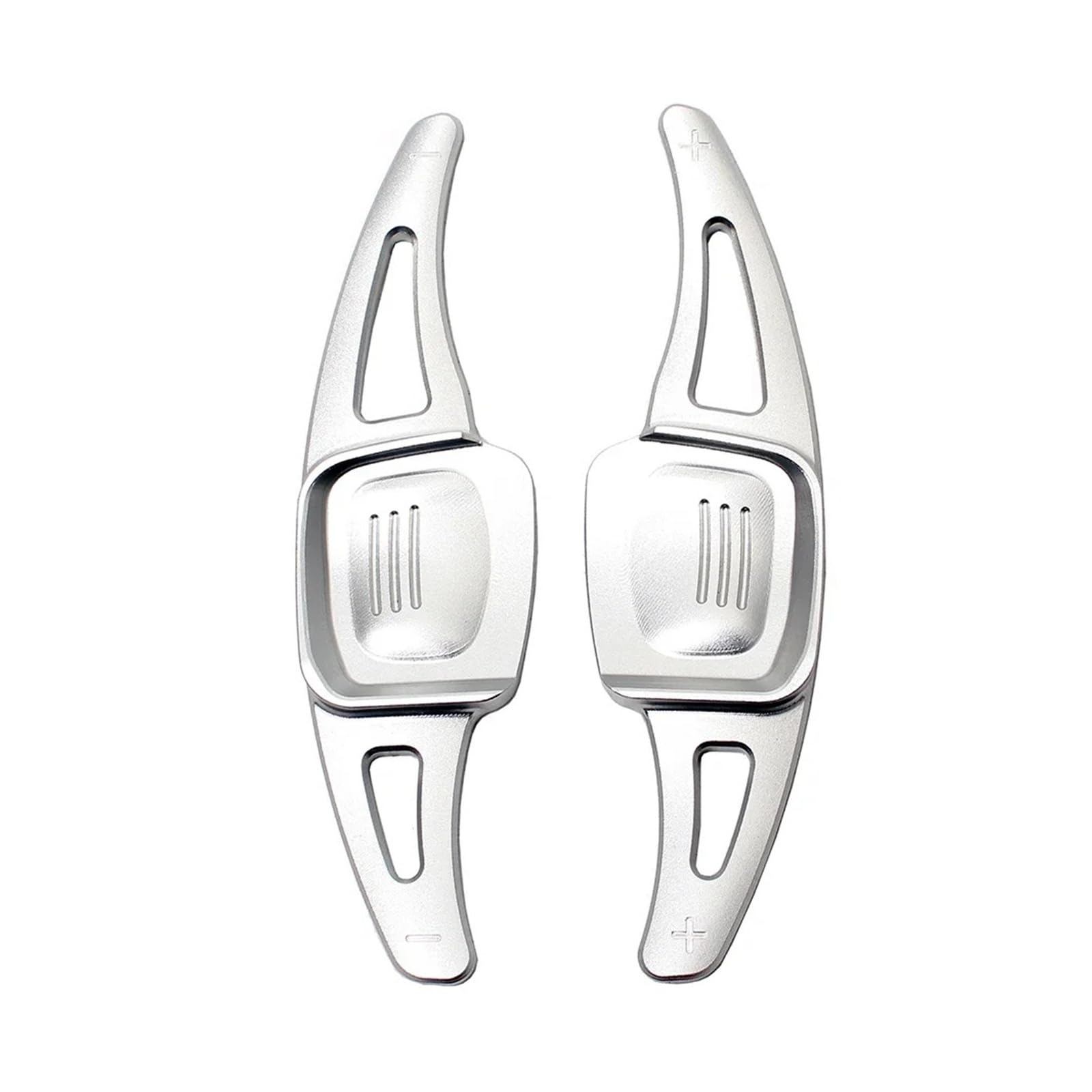 Xxiucj Silver Car Paddle Shifter Extensions For Vw For Tiguan For Mk2 For Golf For Alltrack For Mk7/8 For Passat For Gti For Line Wheel Shift Paddle Shifter(Silver)