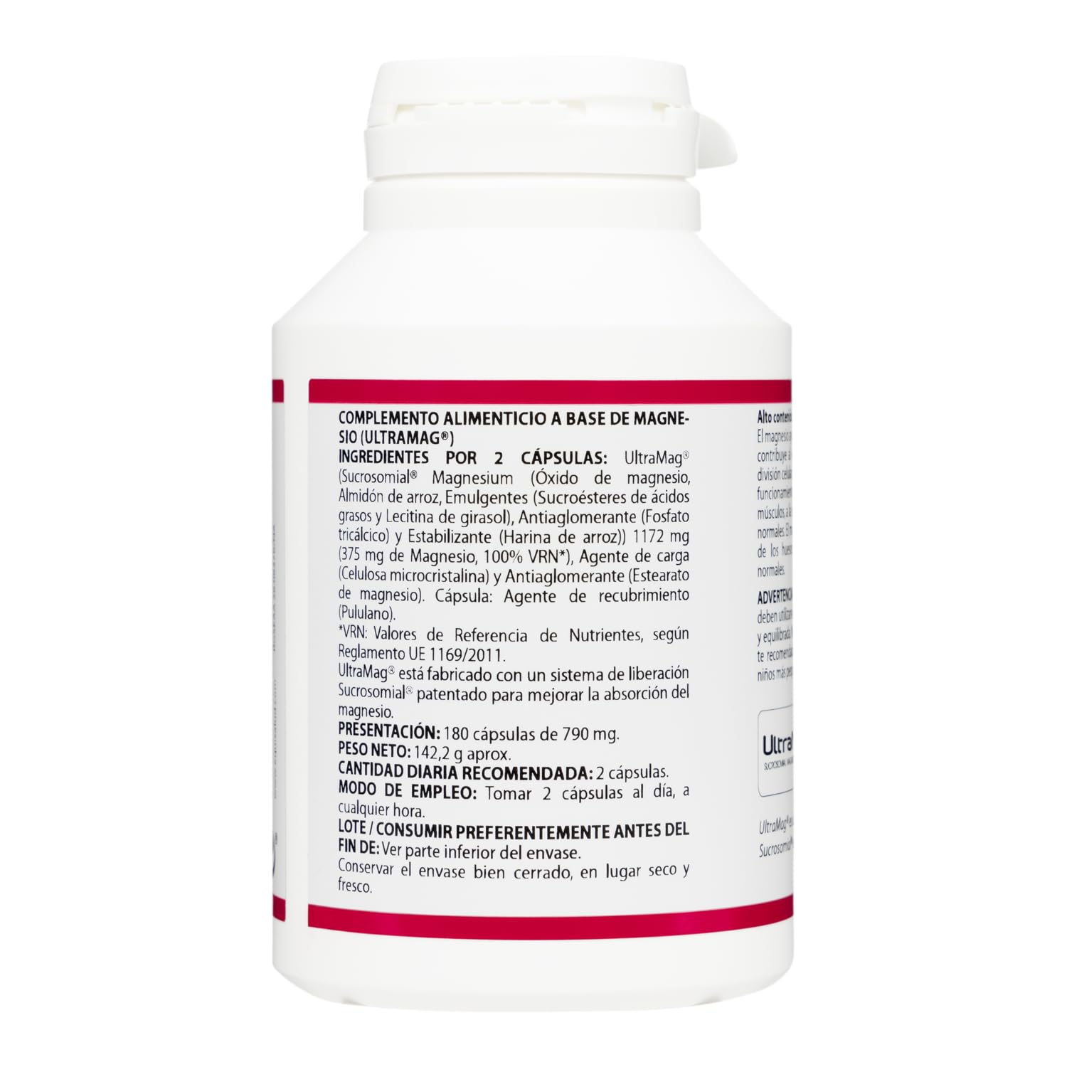 EQUISALUD Holomega Magnesio Liposomado suplement diety w kapsułkach 180 szt.