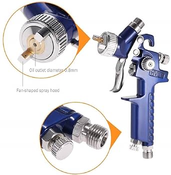 Amazon.co.jp: WINGONEER HVLPエアスプレーガン0.8 mmノズル付き