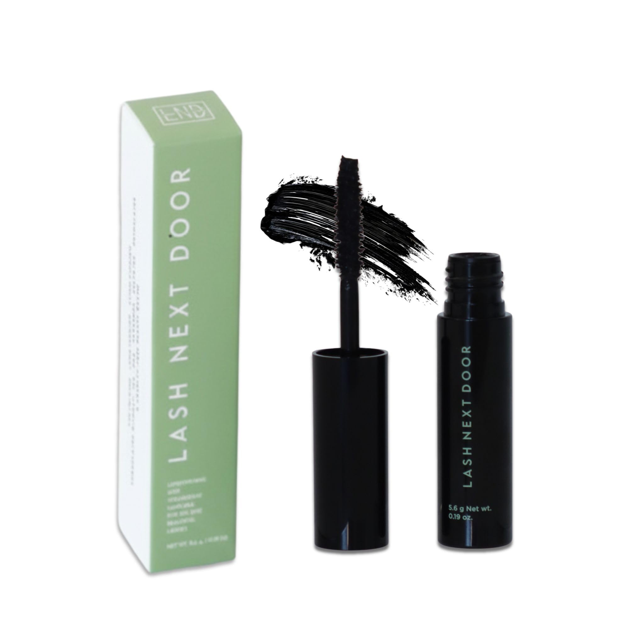 Amazon.com : Lash Next Door Mini Mascara Black by Brooklyn