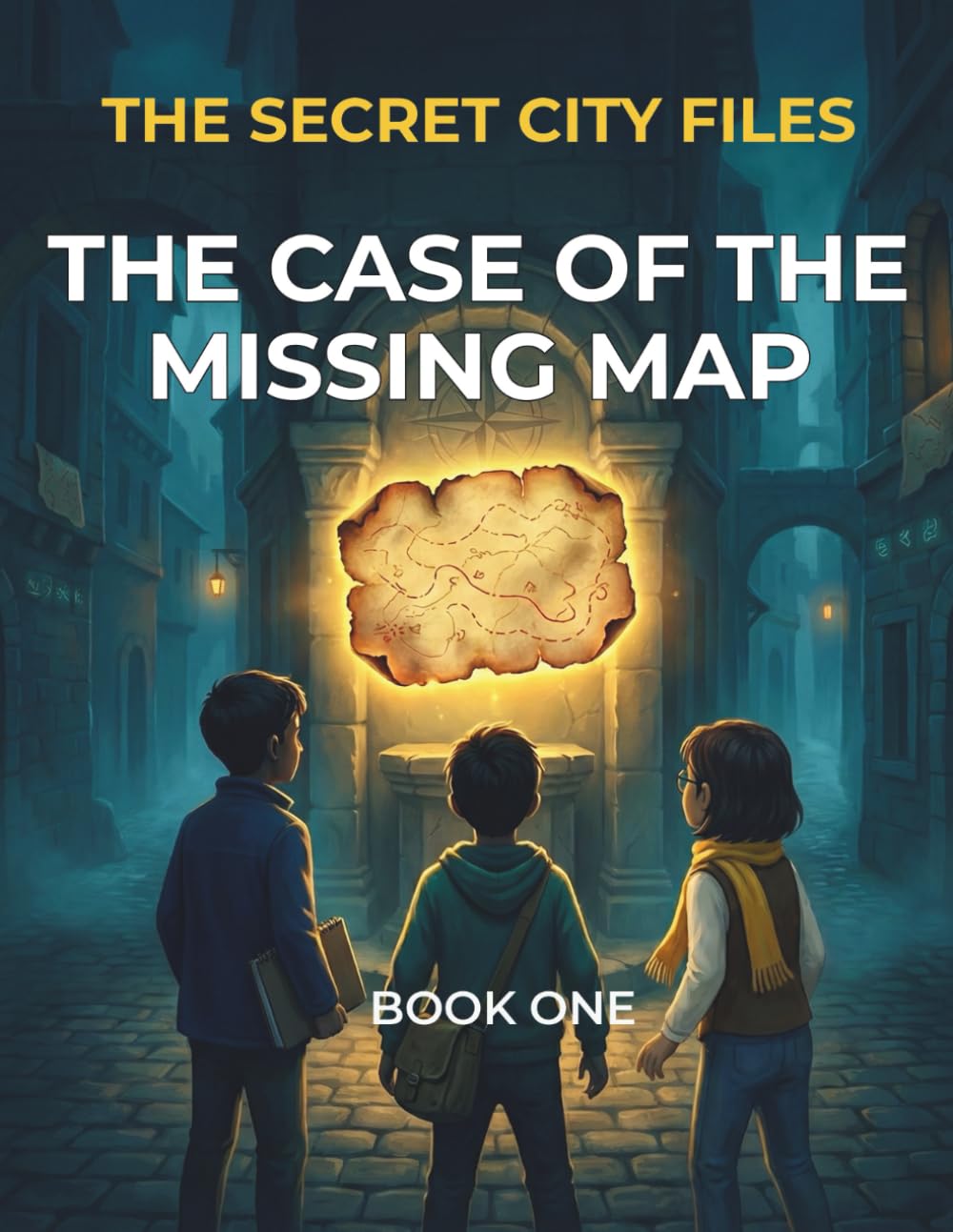 The Secret City Files: The Case of the Missing Map: An Interactive Scavenger Hunt Puzzle Mystery Book for Kids Ages 8–12