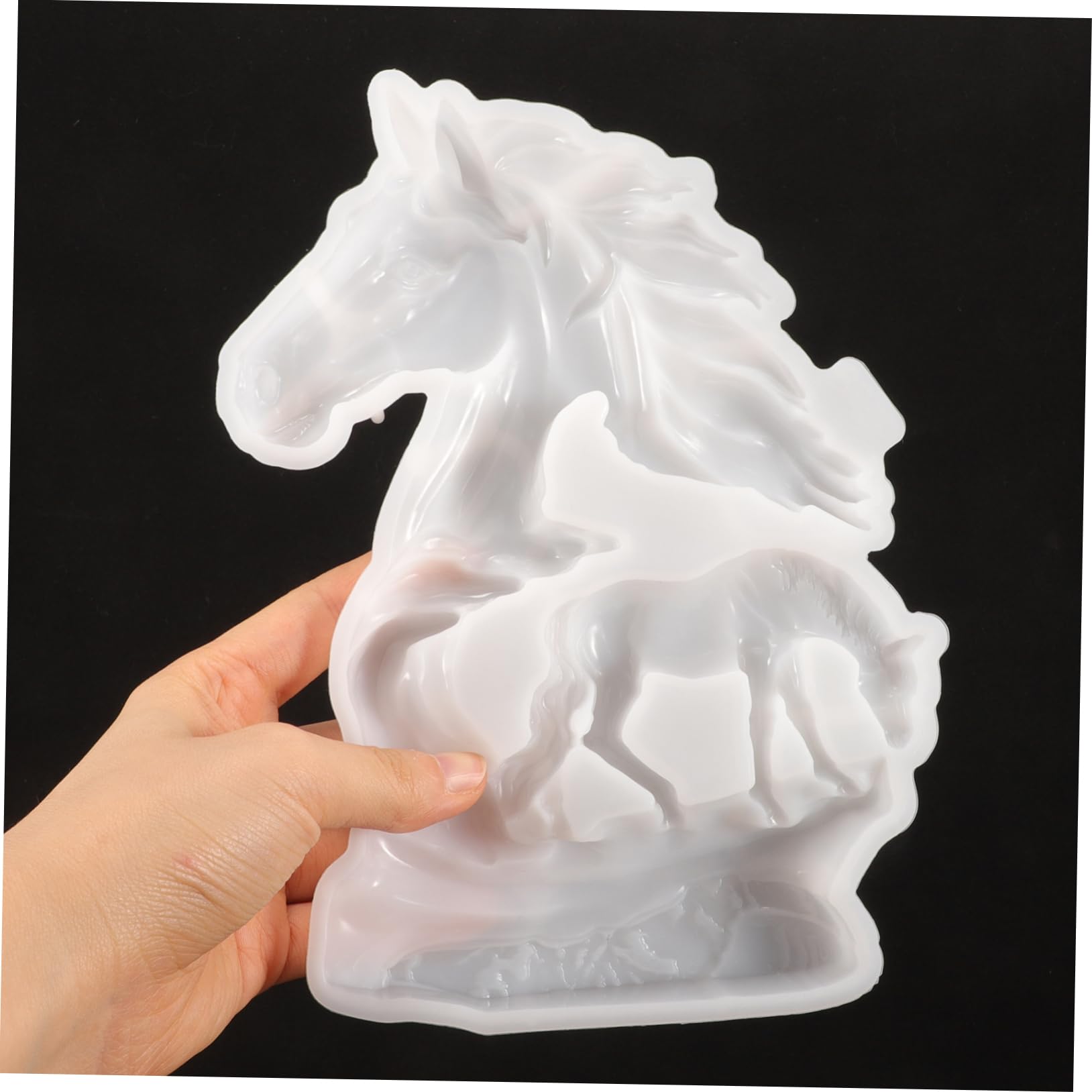 シリコン型　チョコレート型　キャンドル型　馬 Amazon | キャンドル用シリコンモールド、 動物モールド, 馬の