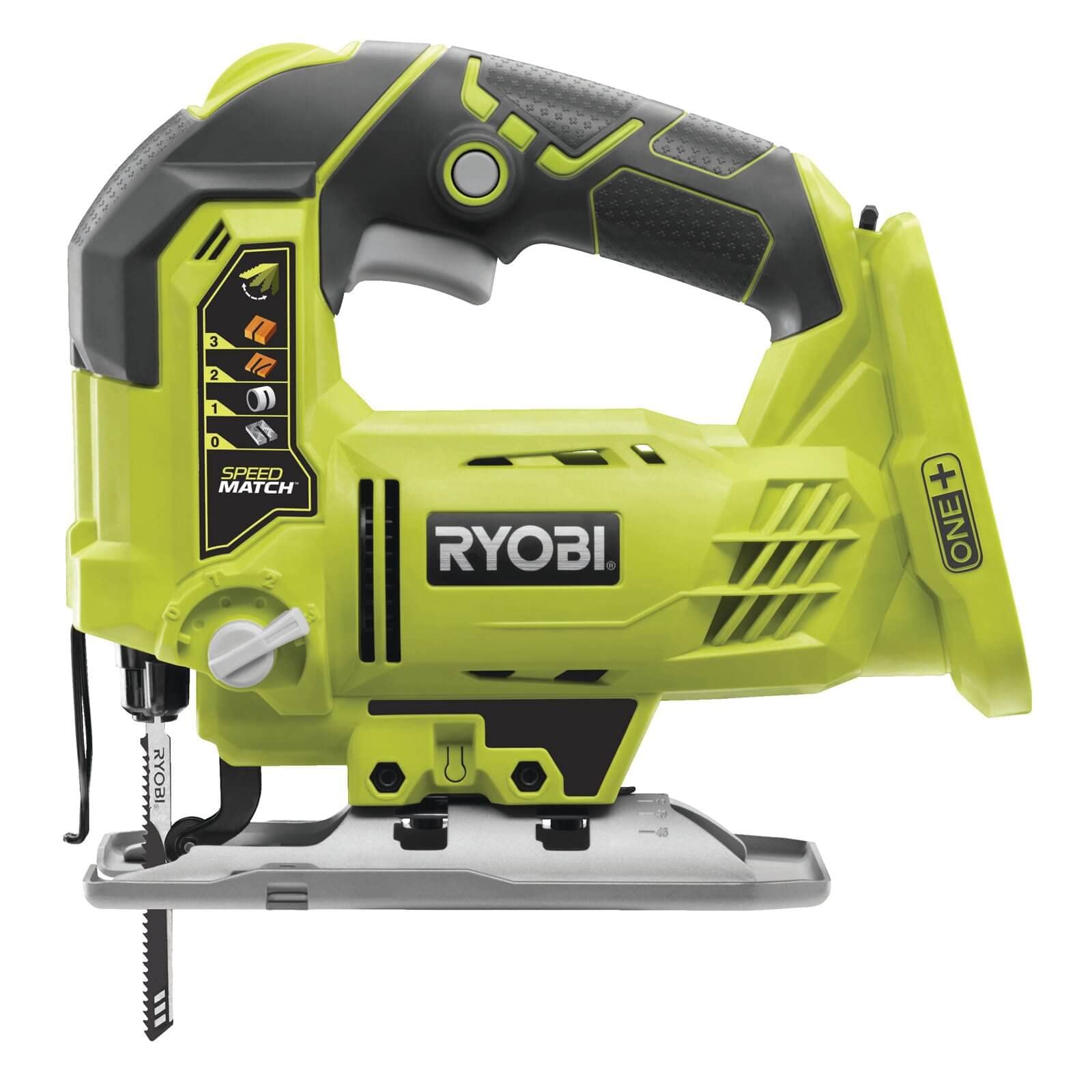Scie sauteuse pendulaire RYOBI 18 V One+ - Sans batterie ni chargeur - R18JS-0
