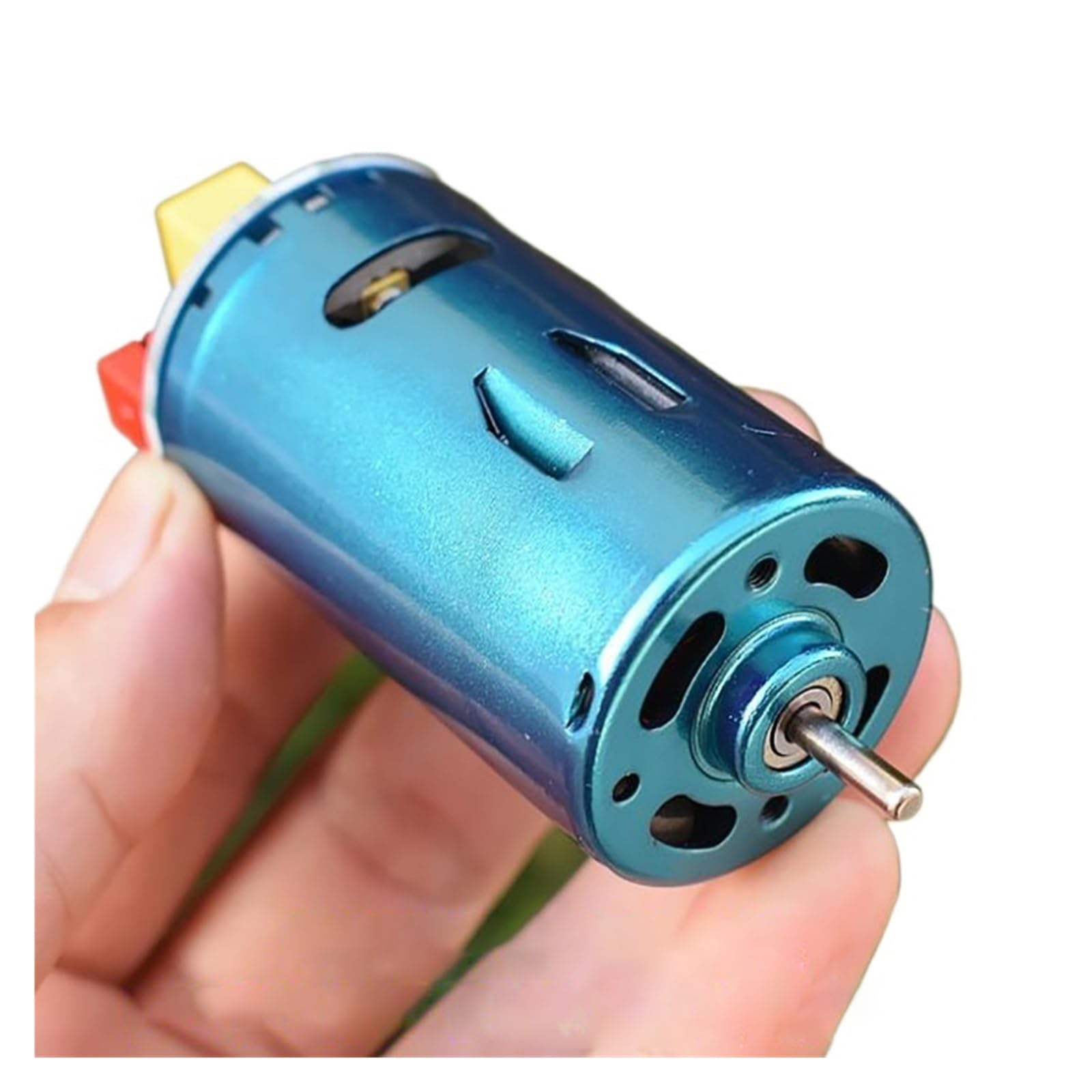HJNAOKGWHQ DC12V-24V 17800 rpm High Torque 555 DC electronic starter Front Ball Bearing with Capacitors DIY for RC Car Power Tools