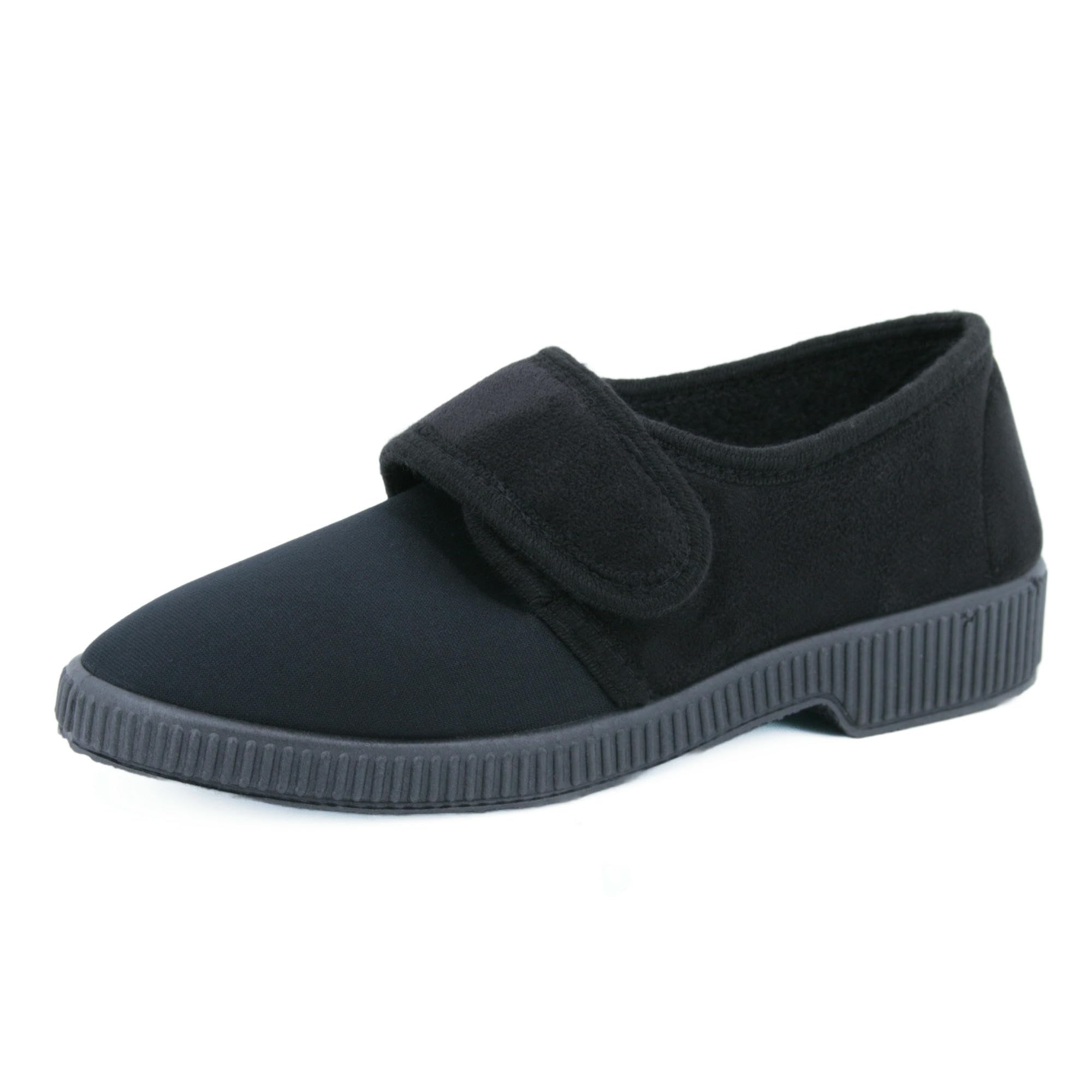 JOMIX Pantofole Donna Invernali Ciabatte da Anziani con Strappo Scarpe Lavabile in Lavatrice