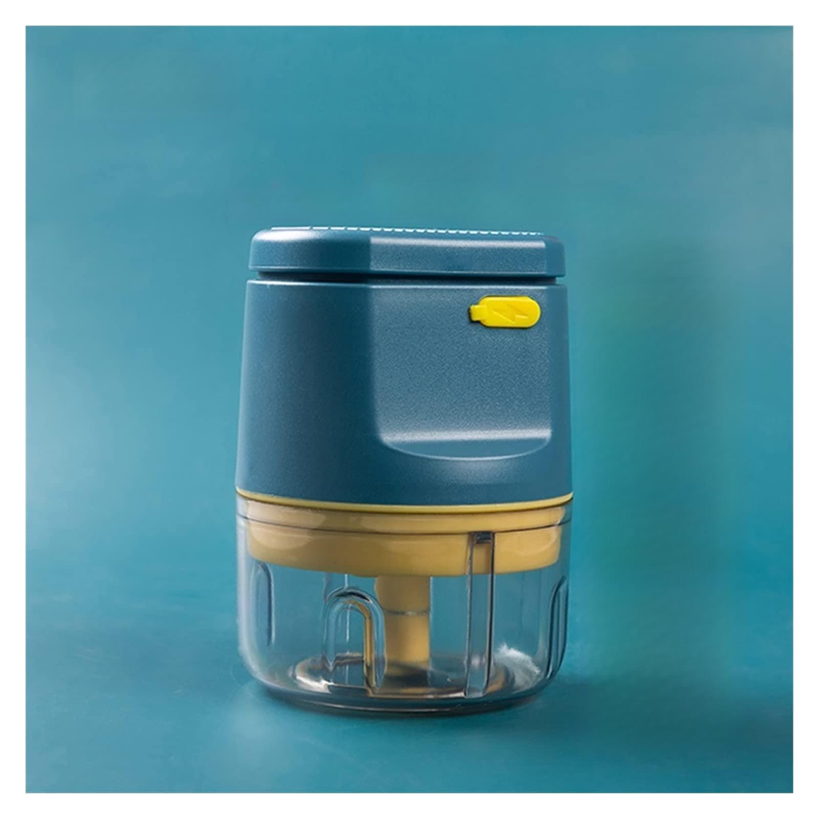 Ręczna maszynka do mięsa Elektryczny młynek do mięsa Bezprzewodowy przenośny chopper Do mięsa mielonego (Color : Blue 200ml)