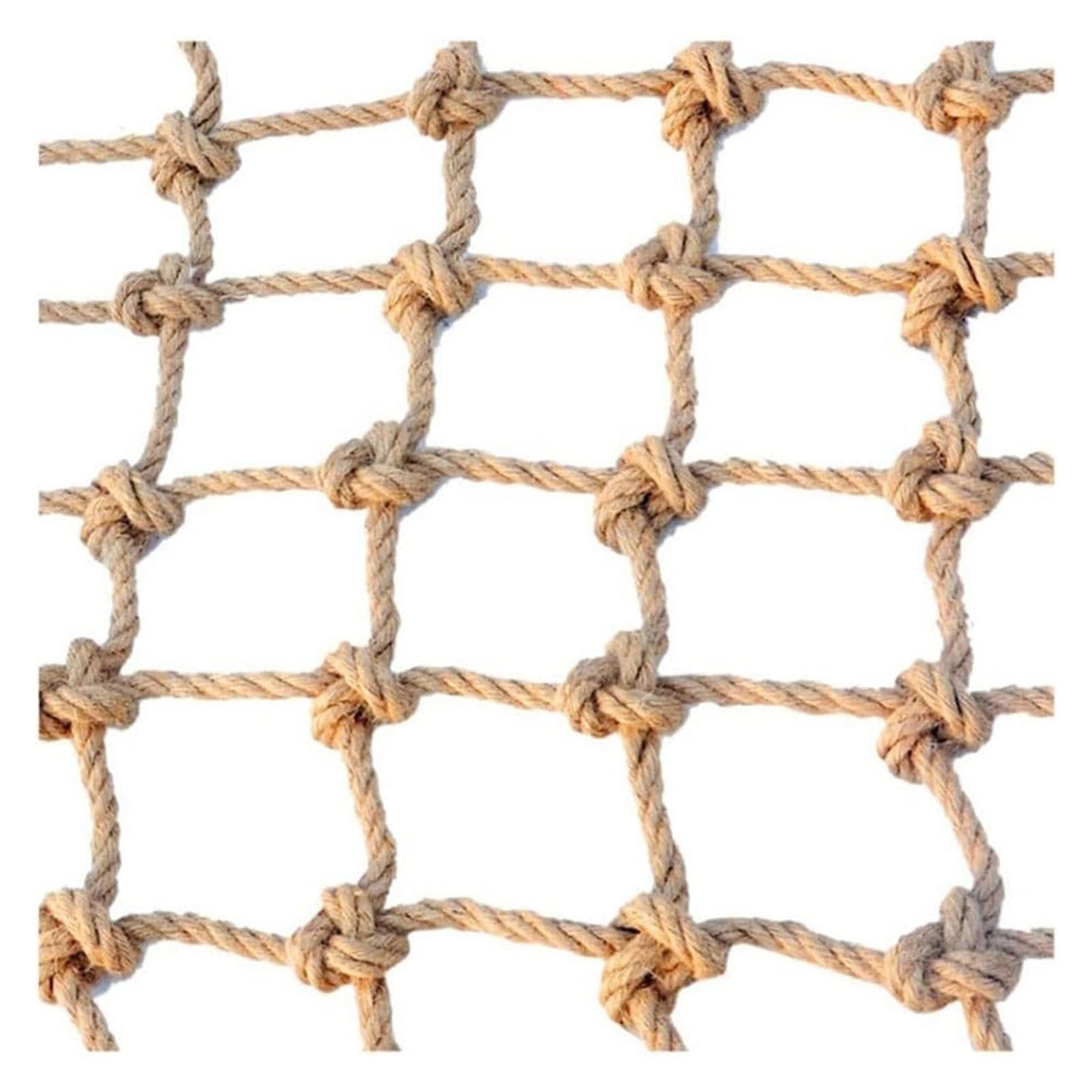 MYJIO Red de Seguridad Nailon Red de Transporte Camiones Red Tejida Red de Escalada Red Barandilla para Patio Al Aire Libre, Resistente Al Desgaste (Color : 10cm/10mm, Size : 6x8m(20x26ft))