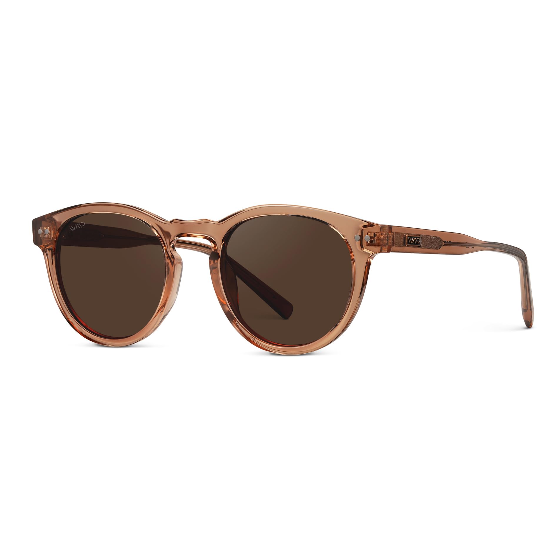 WearMe Pro Polarisierte klassische runde Retro-Sonnenbrille für Damen