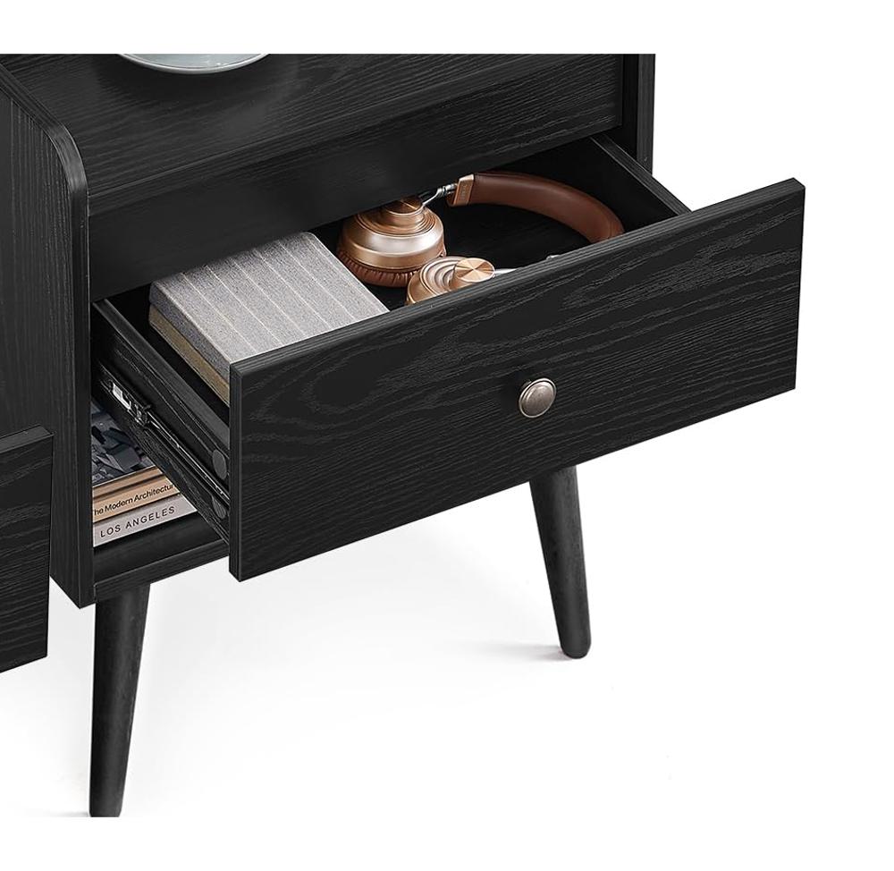 Amazon.com: VASAGLE Nightstands, Set of 2, Bedside Tables with