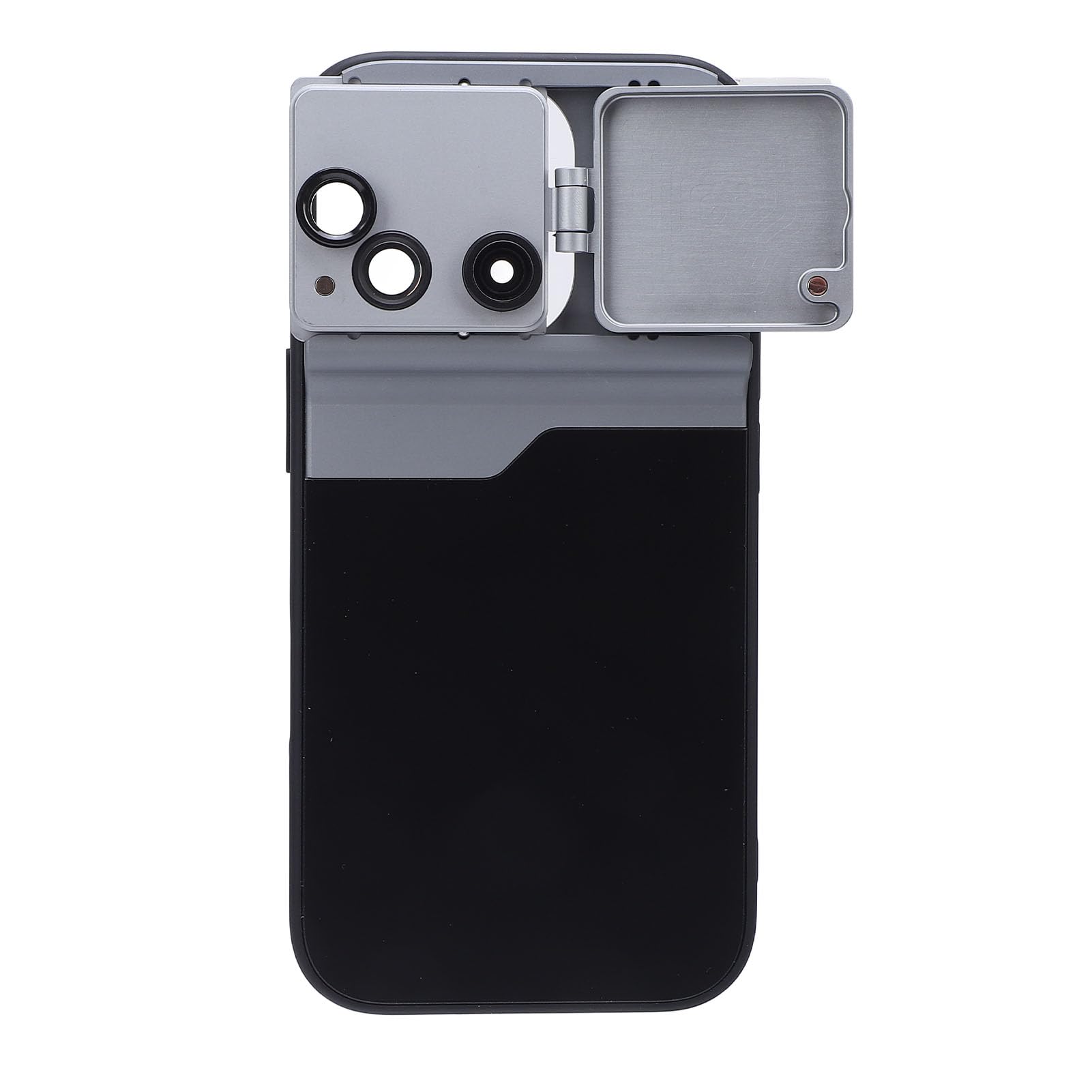 Obiektyw Aparatu Telefonicznego 3 w 1 z Etui, Etui na Telefon z klapką magnetyczną, Robienie Teleobiektywów, Fotografowanie Makro, Obiektyw Aparatu Fotograficznego Typu Rybie