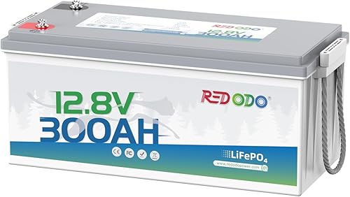 Miniatura 16 de Redodo Batería de litio de 12 V 50 Ah, batería portátil LiFePO4 de 50 Ah con BMS de 50 A, 640 Wh, hasta 15000 ciclos, ideal para motor de arrastre,