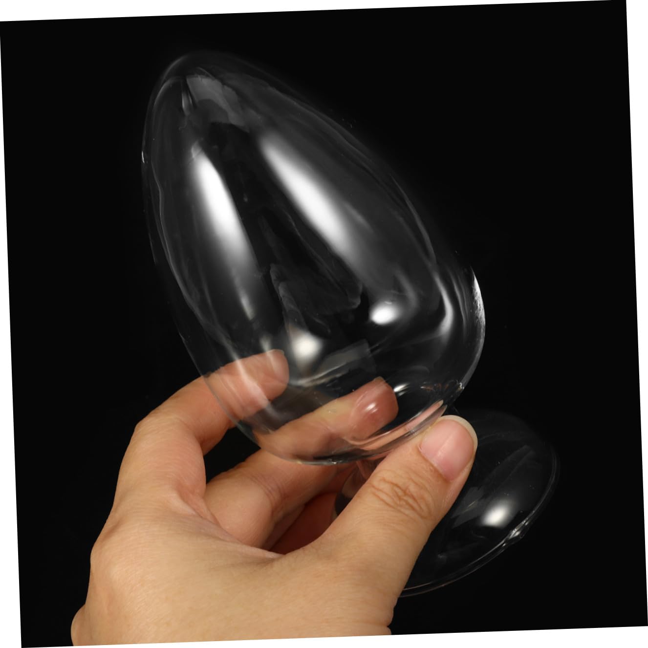 PRETYZOOM 2 Sätze Glasaufbewahrungsflaschen Transparente Laborflasche Mit Stabilem Deckel Hühnerherzform Für Probenpräsentation Und Aufbewahrung 2 Stück * 2