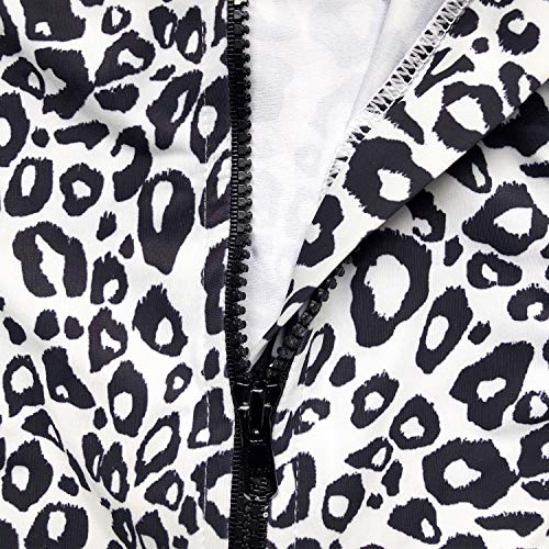 The Tiny Universe Uv Protection Sunsuit Rash Guard, Long Sleeve - Unisex Baby Boys And Girls, Snow Leopard, Upf 50+ Swimsuit (Snow Leopard, 104 / 4Y) #TOP3