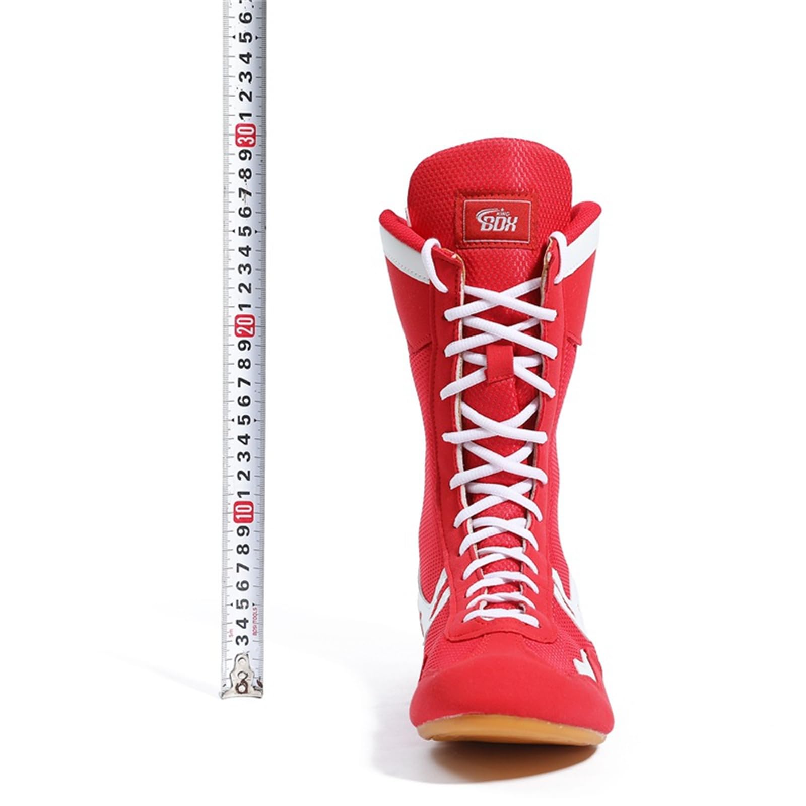 JiuQing Botas De Boxeo Hombre Zapatos De Entrenamiento De Fitness para Interiores Transpirables Antideslizantes Botas Deportivas para Gimnasio En Cuclillas