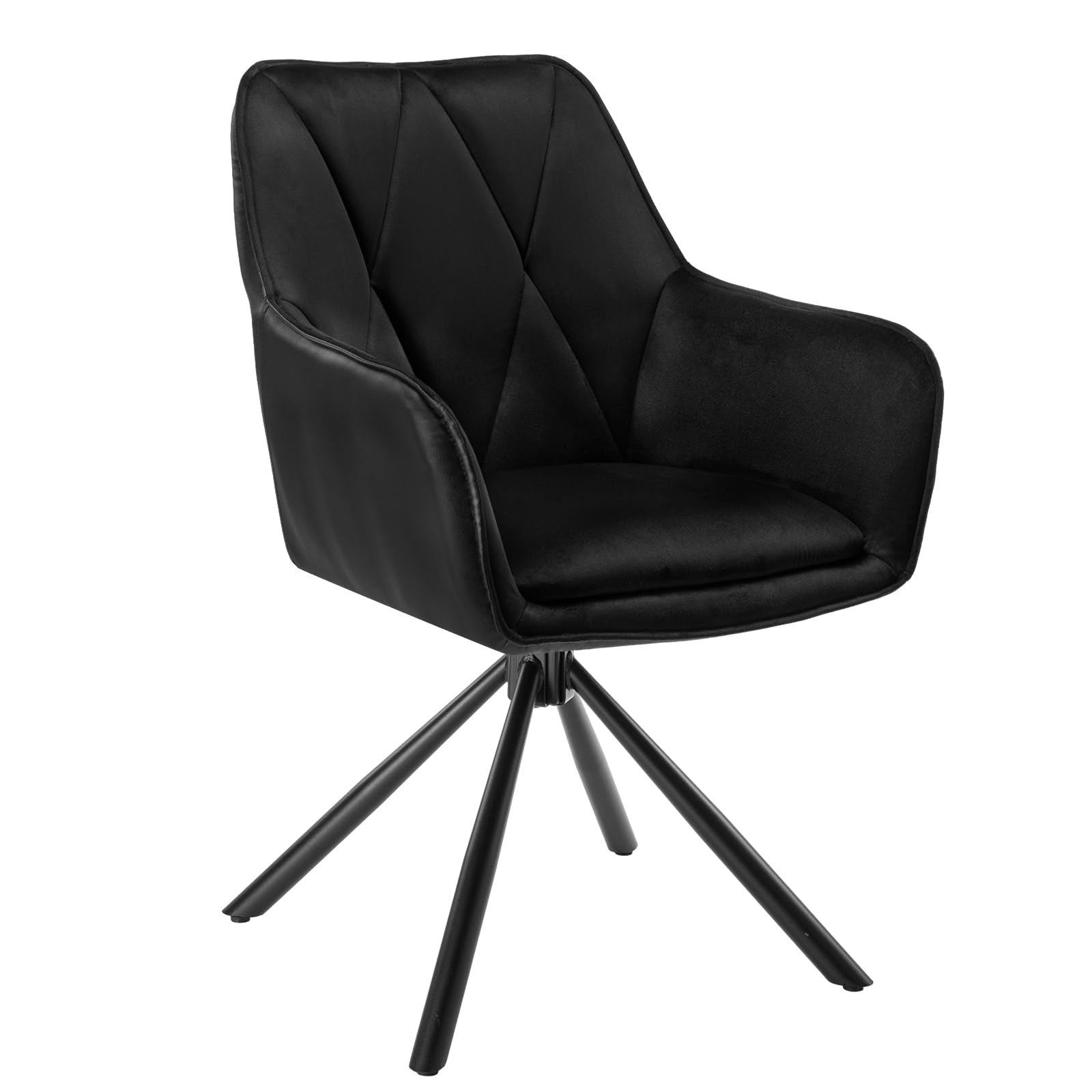 Lestarain Chaise Pivotantes,Noir