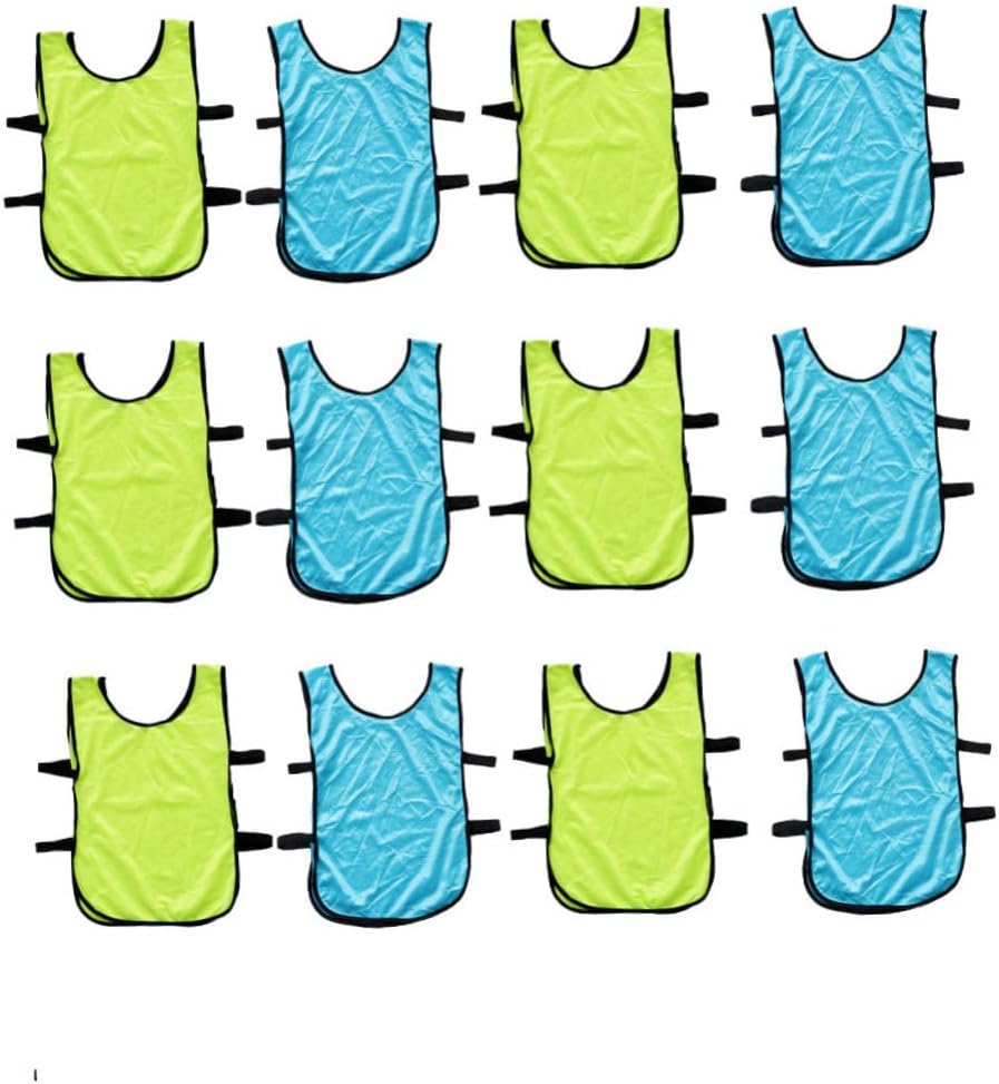 BESPORTBLE Sleeveless Shirt Netball Bibs Football Bibs Training Bibs Soccer Pinnies Adult Football Bibs Scrimmage