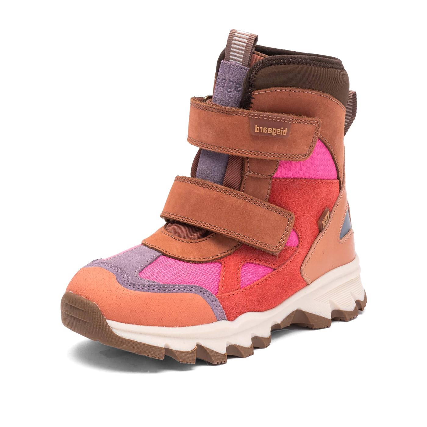 Bisgaard 64203.224 2033 Schlupfstiefel Leder & Textil Unisex in grün-kombi