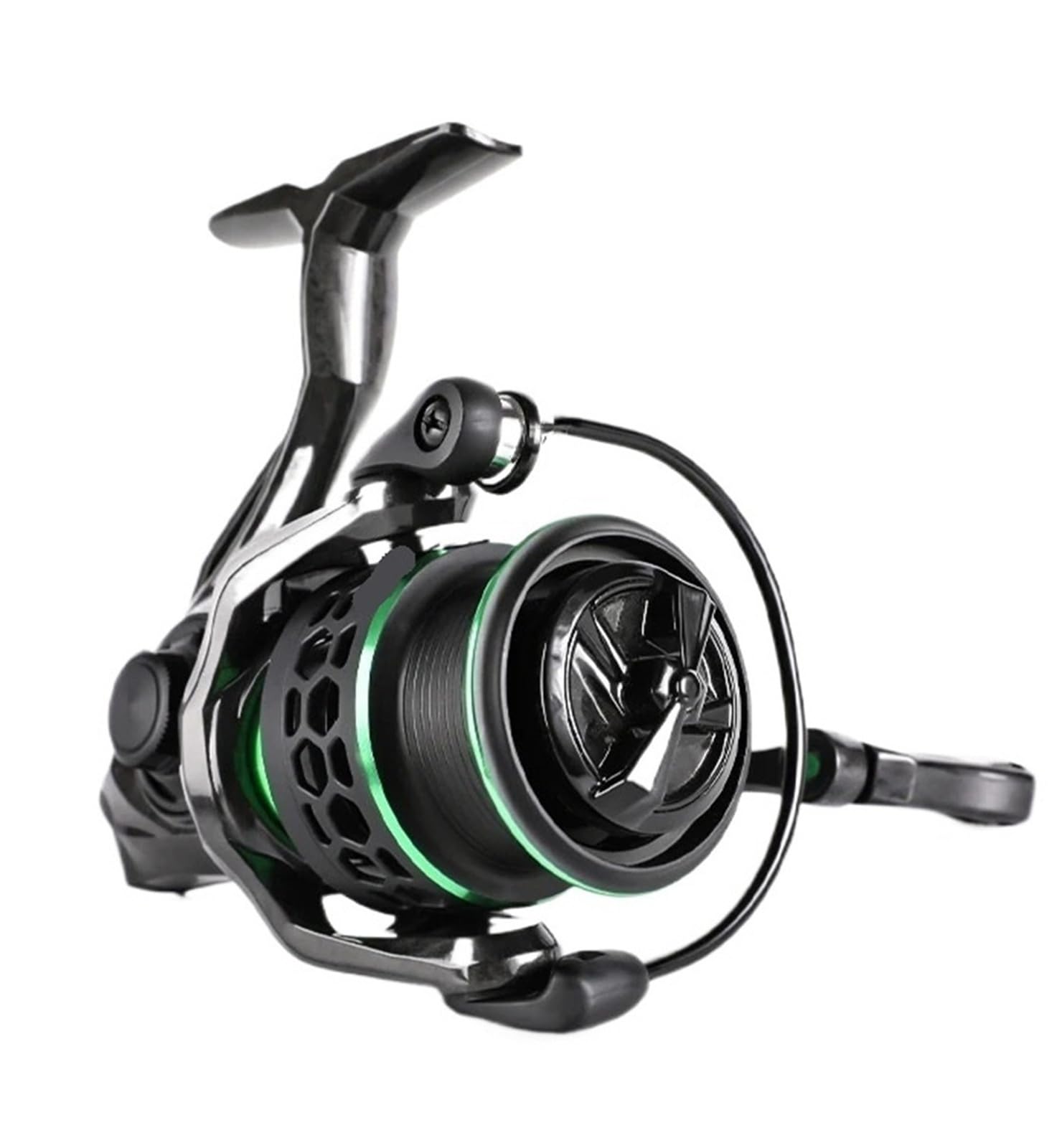 Kompatibel mit der Spinnrolle MIFINE GT 151G | Ultraleichter Carbonkörper, 8 kg Bremse, 8+1 Lager, for Eis & Forelle