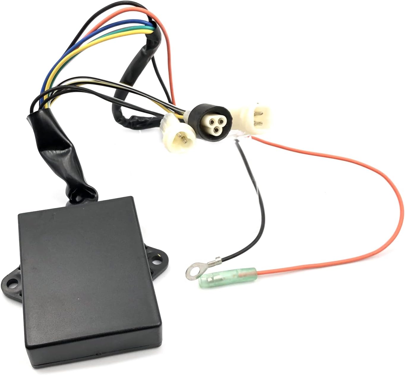 DEVMO Ignition CDI Box Replacement compatible with Yama-ha YFM 350 Big Bear 350 Moto 4 90-94, 3HN-85540-10-00