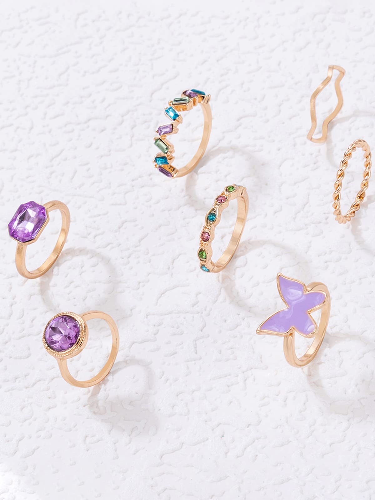 Plated Style Finger Rings