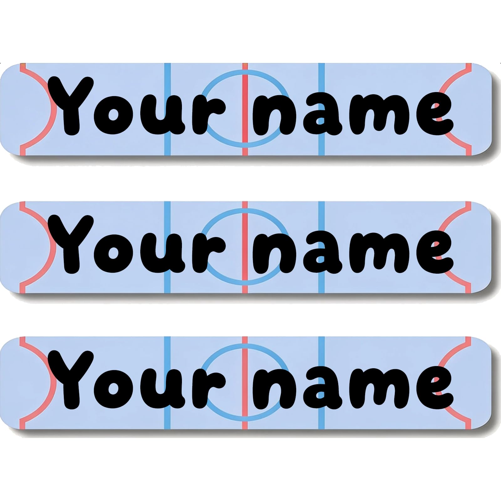 Personalized Waterproof Name Stickers for Kids, Washable Clothing Labels, Durable Name Tags for School, Kindergarten, Lunch Boxes, Books, Toys – Ideal Back to School（Semicircle）