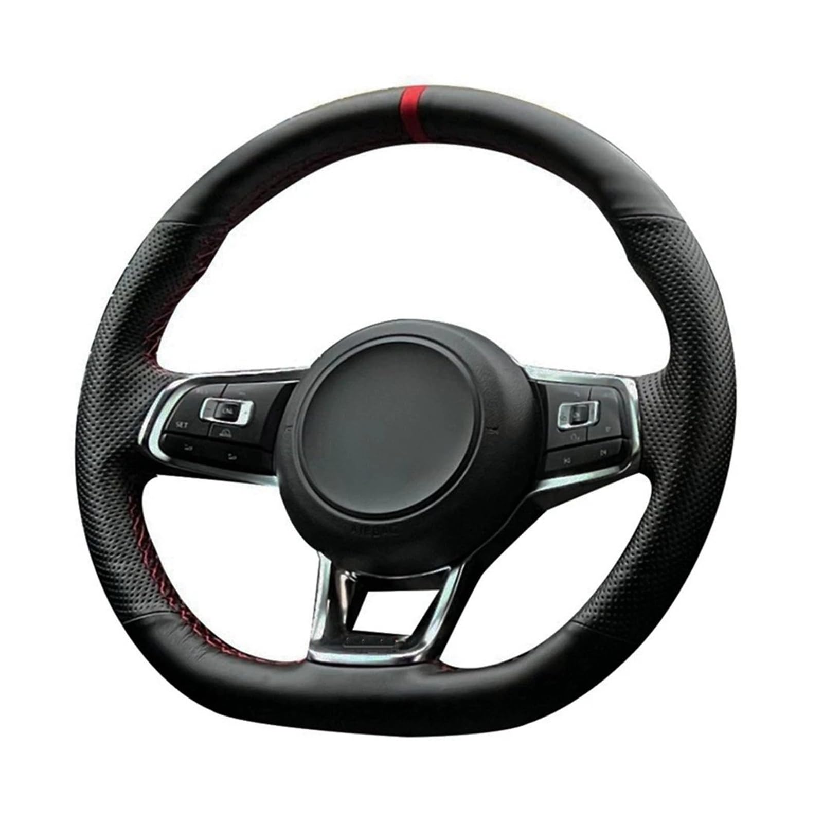 ハンドルカバー ゴルフ7用 GTI用 ゴルフ用 R MK7用 ポロ用 GTI用