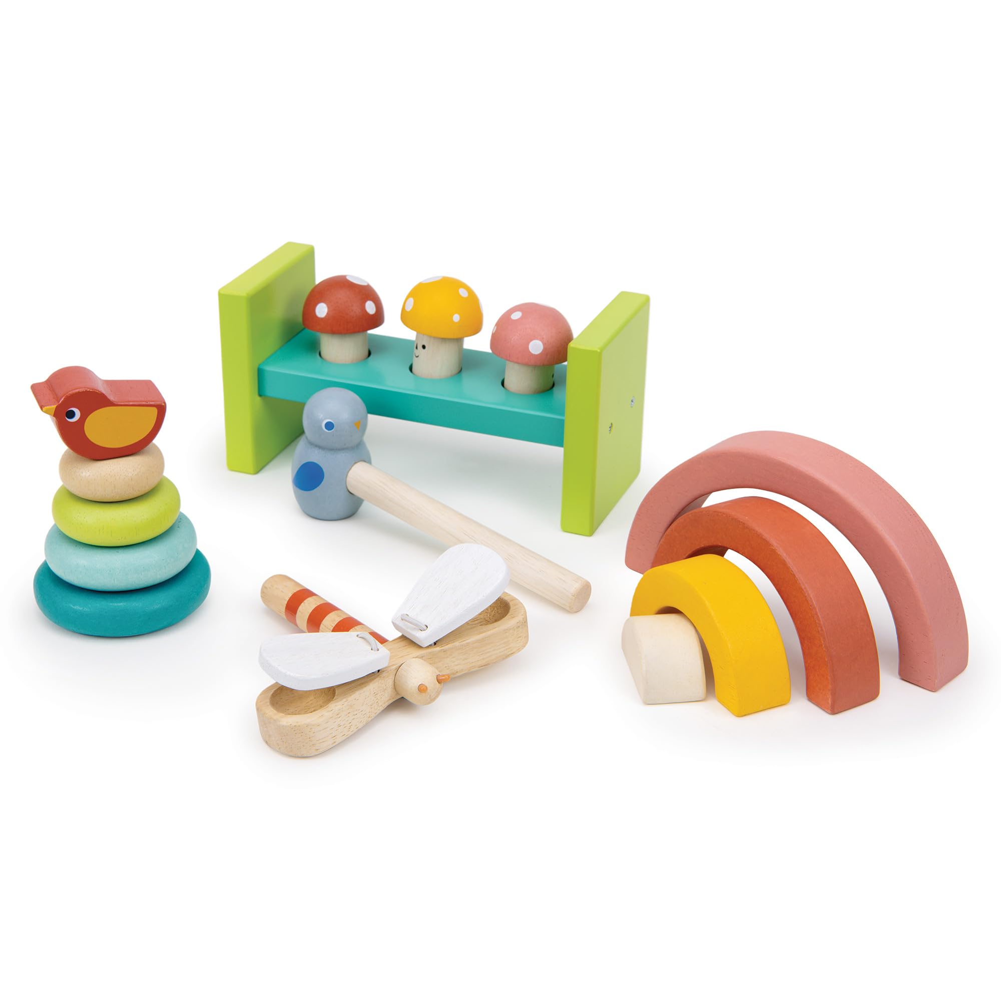 Ensemble de jeu de jardin en résine durable - Structure de motricité 18 mois - 8