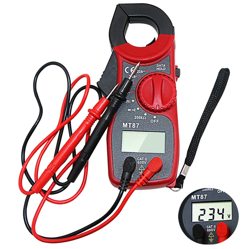 Buy JQIWM Clamp Multimeter Mini 1999 Digital DC AC Voltmeter Electric