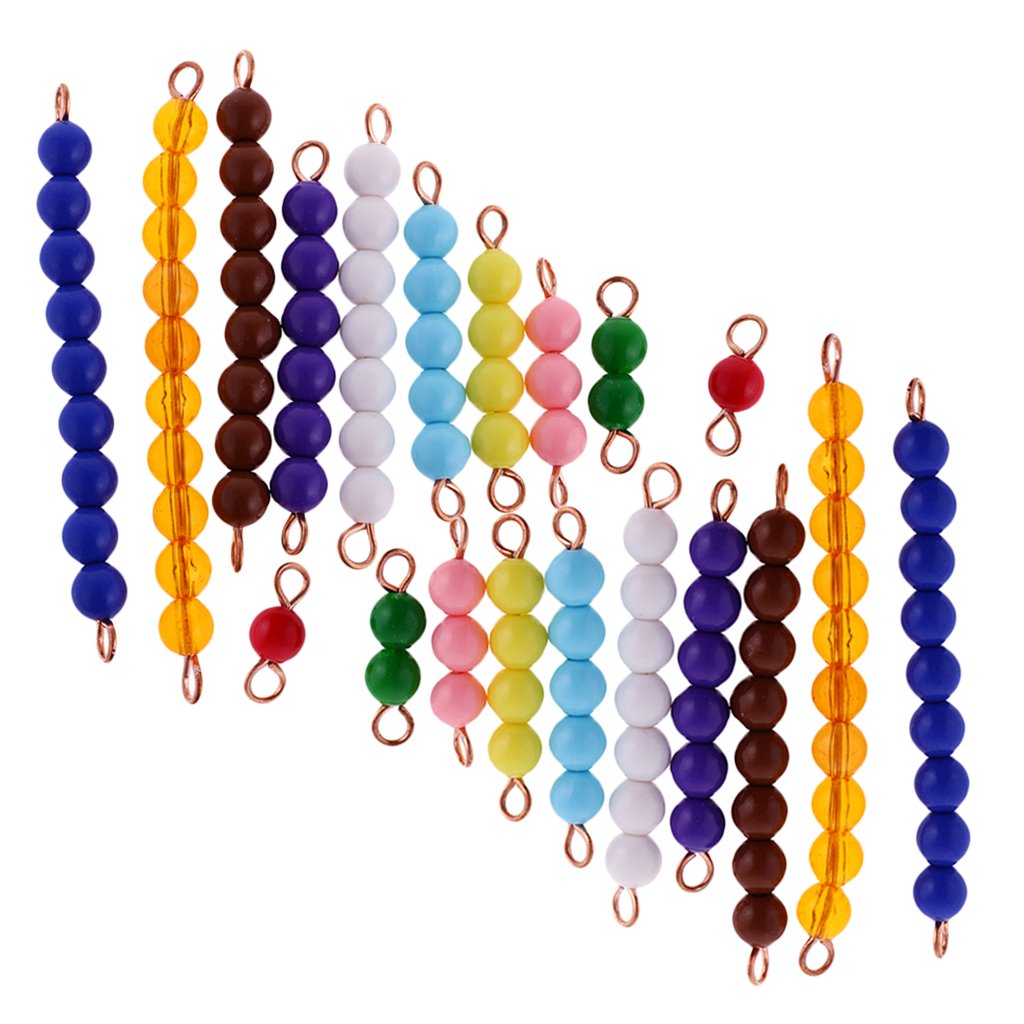 Montessori Perles Kit Jouet de Calcul Enfant Matériel Education Précoce Mathématiques