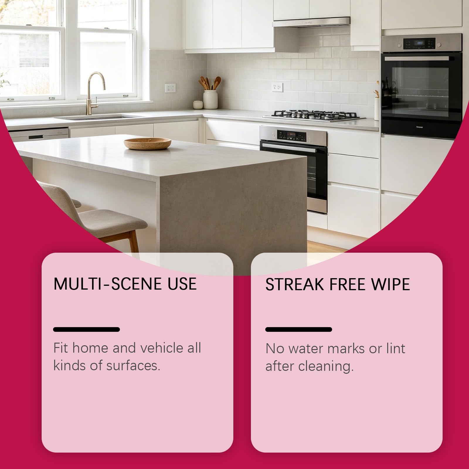 Microfiber Magic Cleaning Cloths,Serviettes en Microfibre Tout Usage,