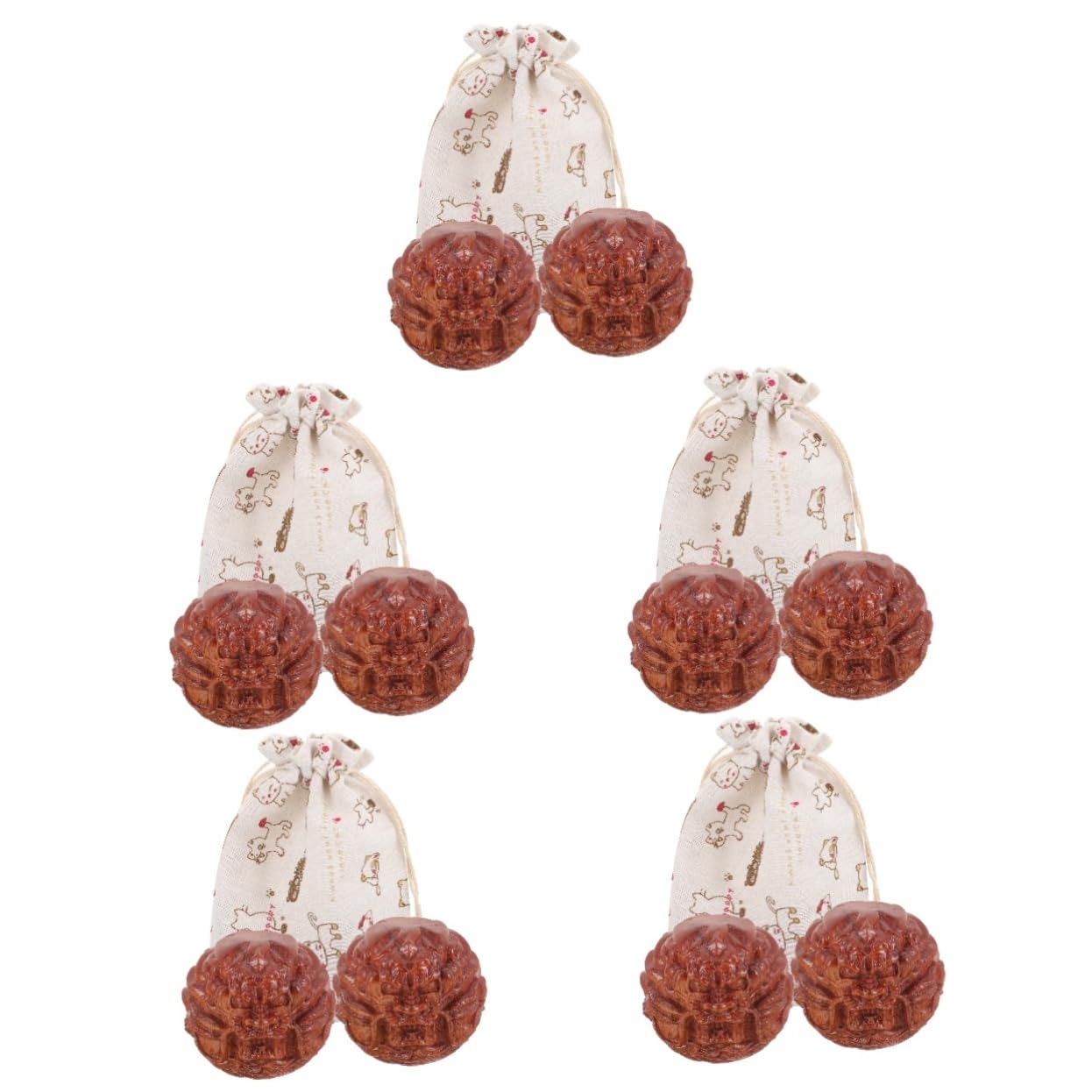 CALLARON 5paare Handmassagebälle Tragbare Massagegeräte Für Hand Für Ältere Menschen Handtrainer Muskelstimulation Und Stressabbau Geeignet Für Zuhause Und Unterwegs