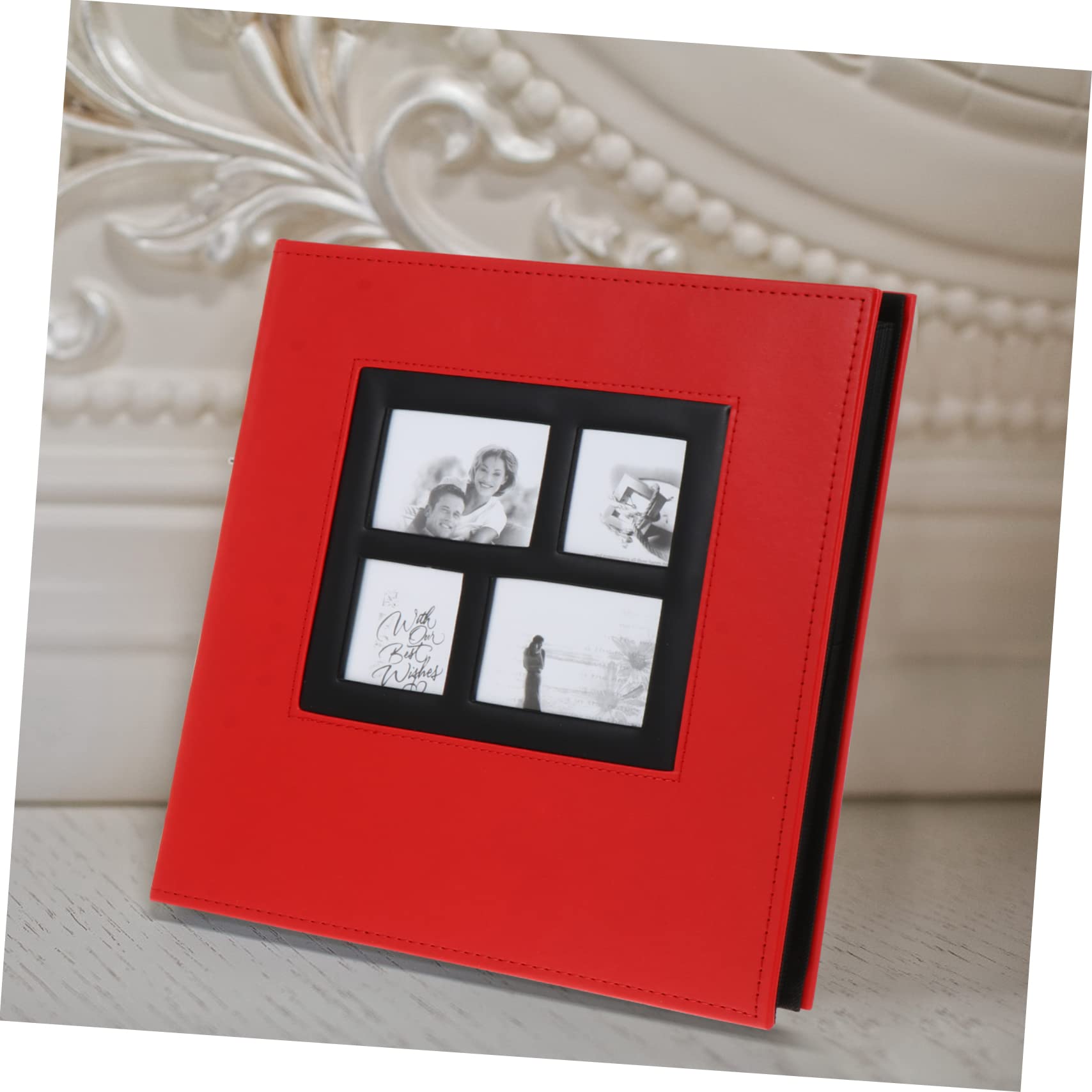 Cabilock Álbum de Fotos de Gran Capacidad Álbum Hecho Mano Páginas de Seis para Organizar Recuerdos Familiares Hogar