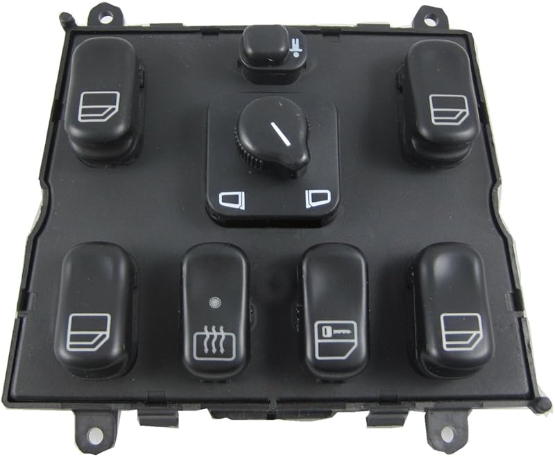 Interruptor mestre dos vidros elétricos JDMSPEED para Mercedes-Benz ML – lado dianteiro esquerdo