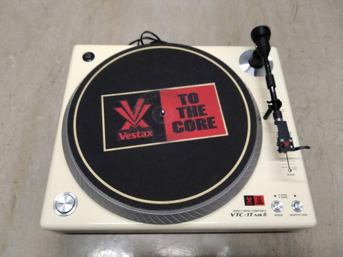 Amazon.co.jp: レア！Vestax VTC-1T MK2 ベスタクス ターンテーブル 