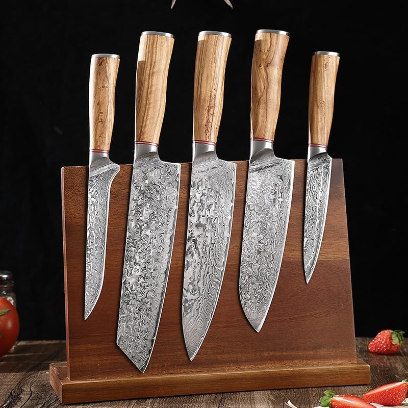 Set Cuchillos Cocina 5 Piezas Acero Forjado miniatura 6