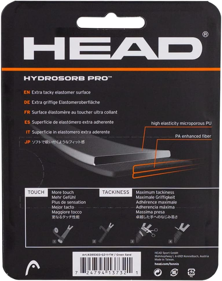 HEAD Unisex Adult Hydrosorb Pro Tennis Grip Tape BigaMart