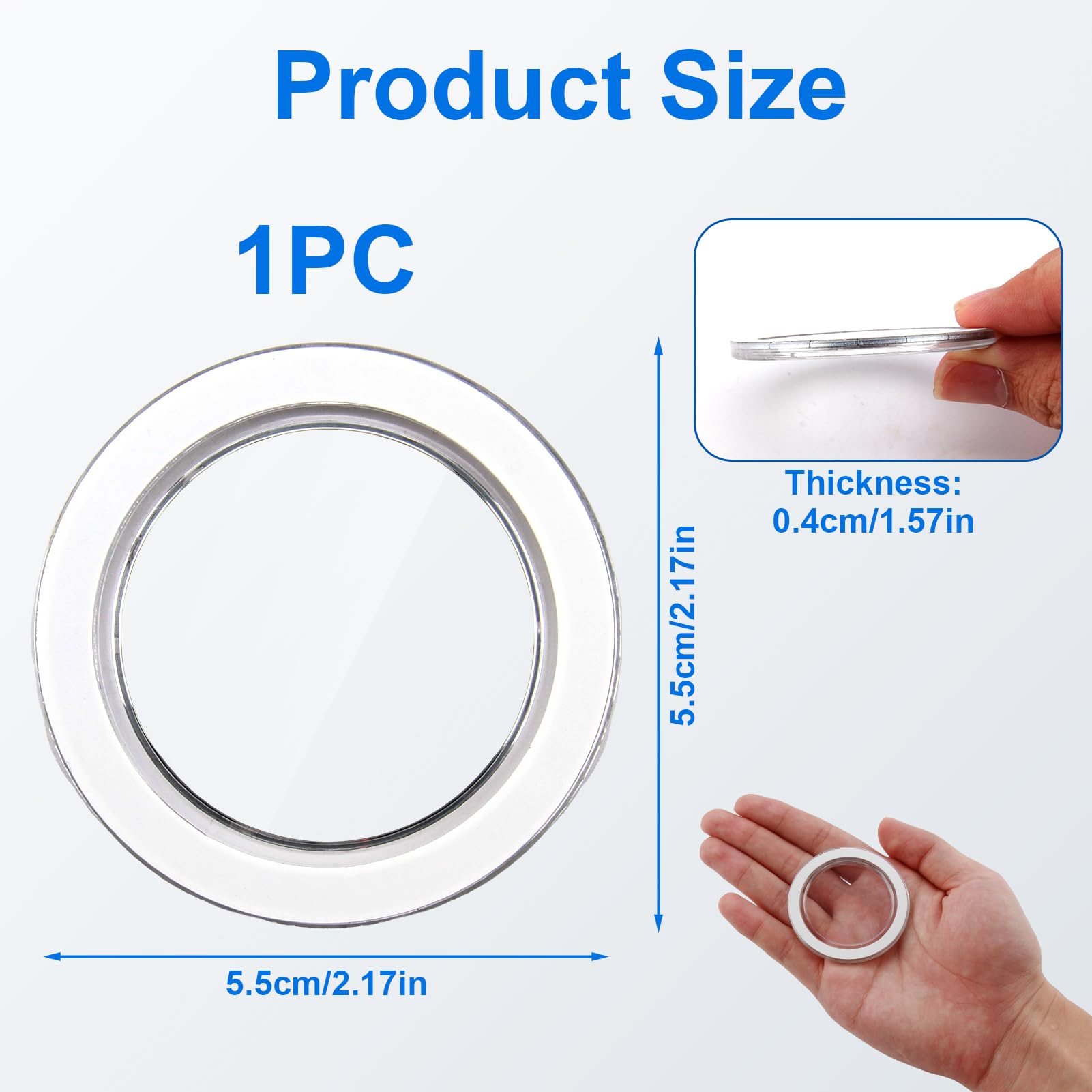 Magnet-Basis Für PopSocket & Ringhalter – Transparent, Dünn, Kompatibel Mit IPhone & Co.